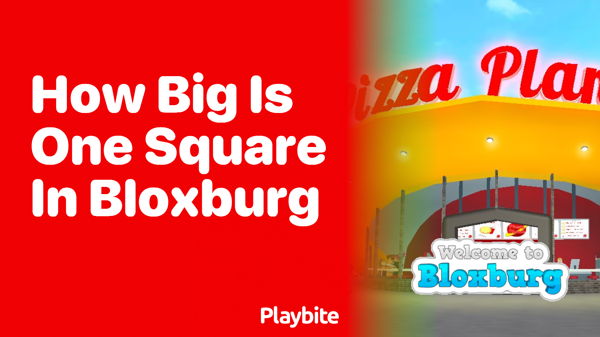 How Big Is One Square in Bloxburg?