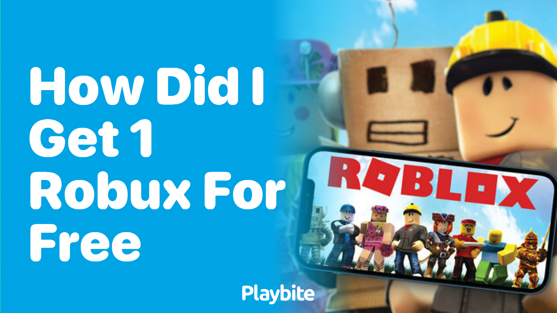 How Did I Get 1 Robux for Free?