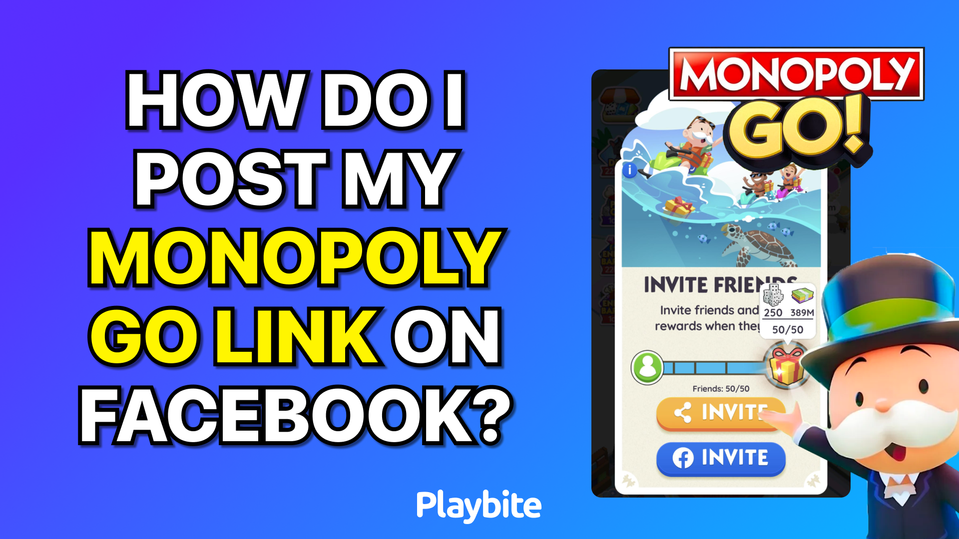 How Do I Post My Monopoly Go Link on Facebook?