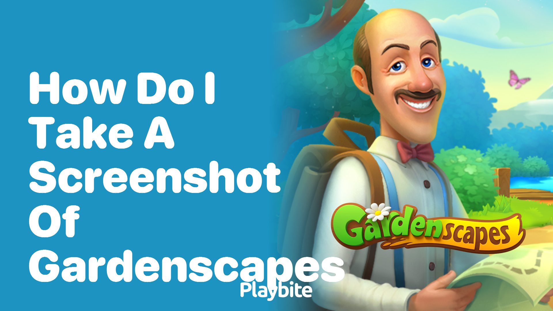 How do I Take a Screenshot of Gardenscapes?