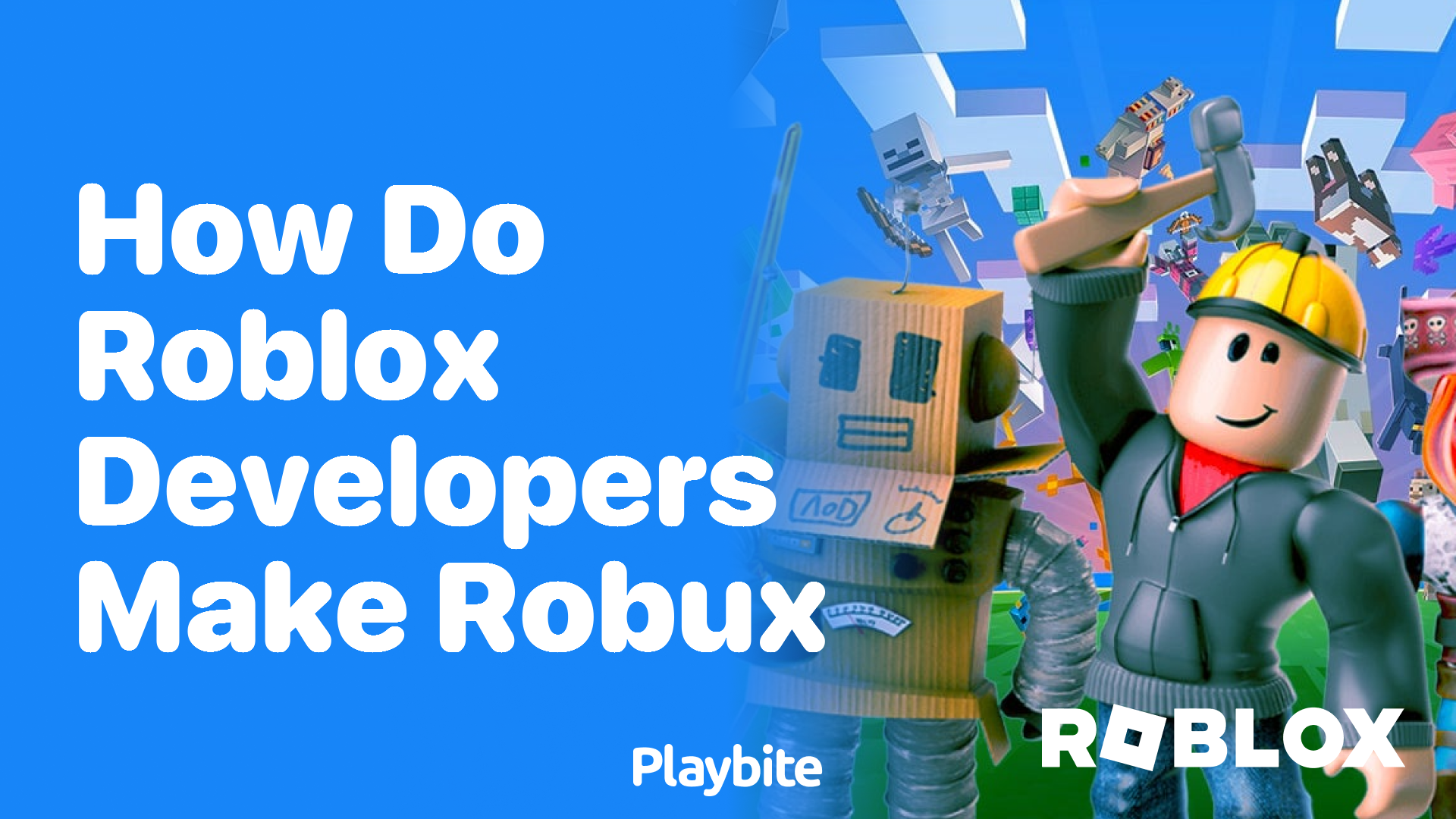 How Do Roblox Developers Make Robux? - Playbite