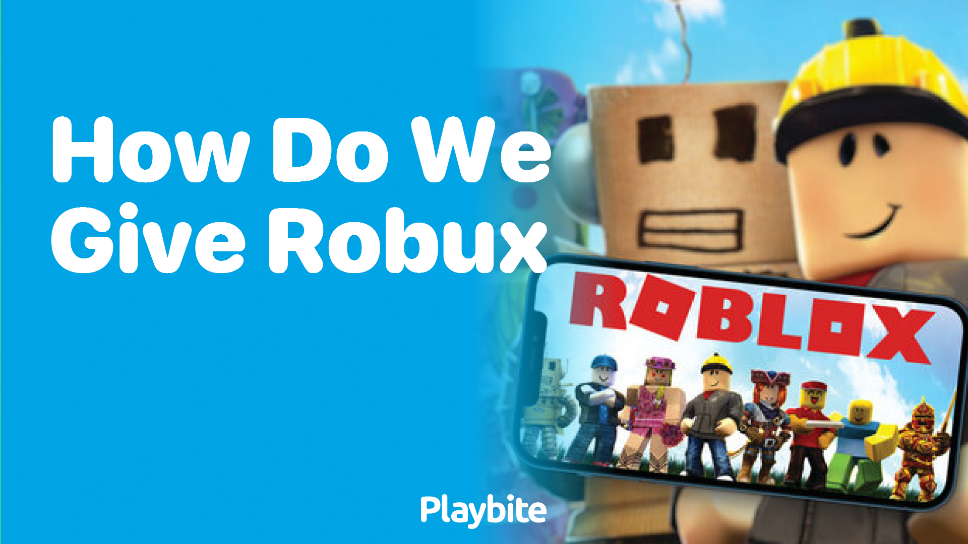 How Do We Give Robux?