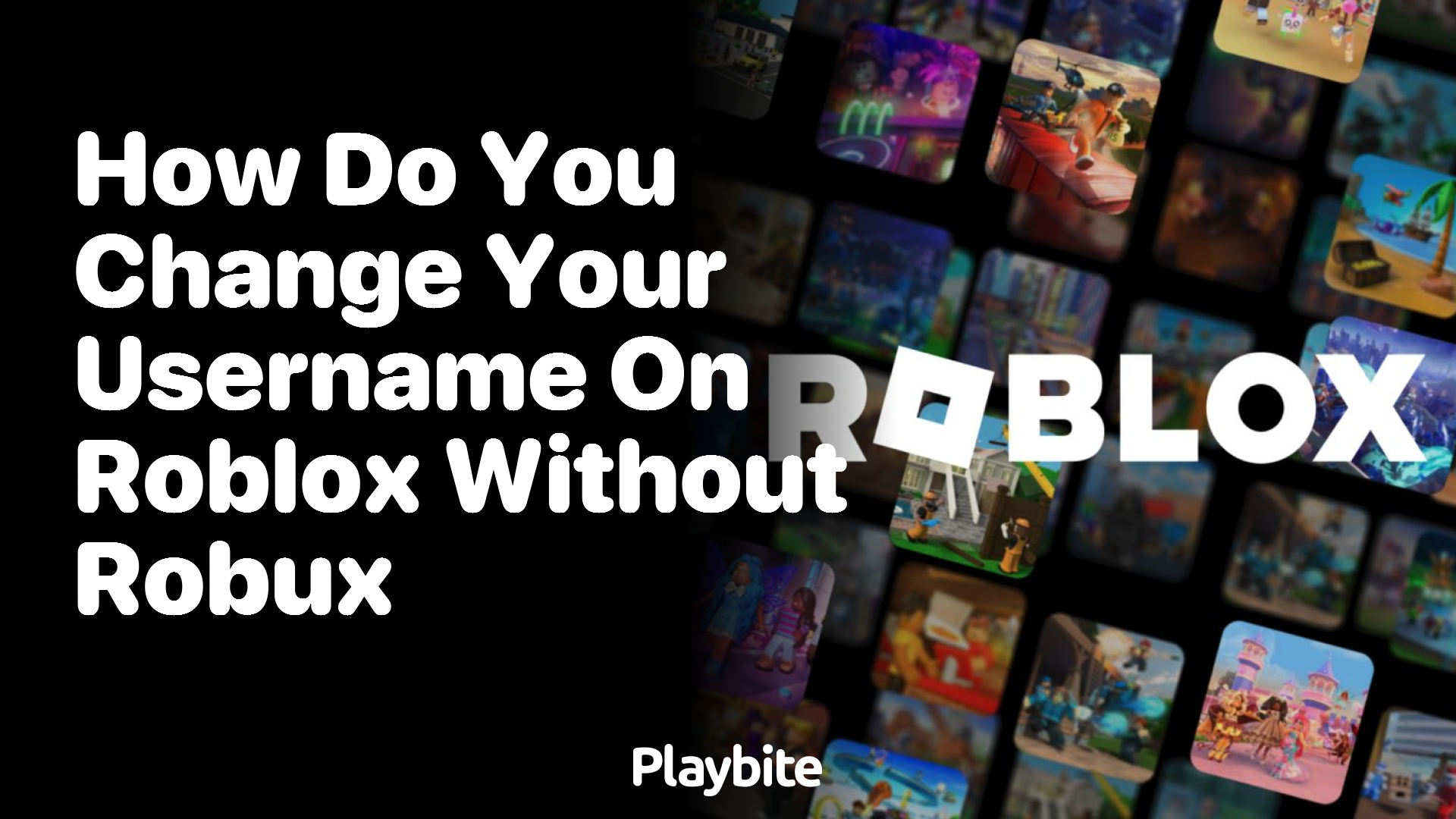 How Do You Change Your Username on Roblox Without Robux?