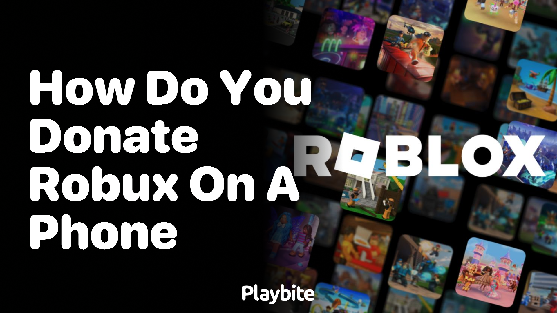 How Do You Donate Robux on a Phone? - Playbite