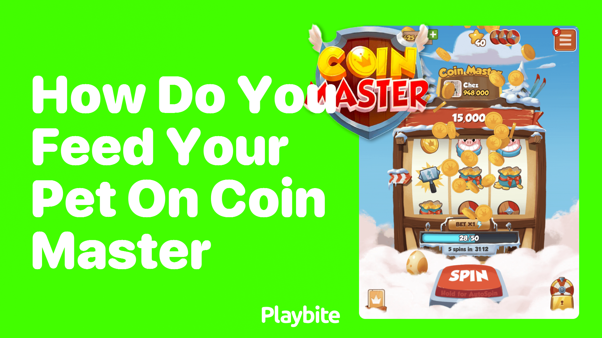 How Do You Feed Your Pet on Coin Master?