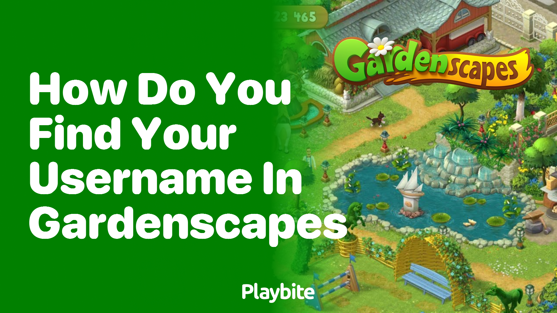 How Do You Find Your Username in Gardenscapes?