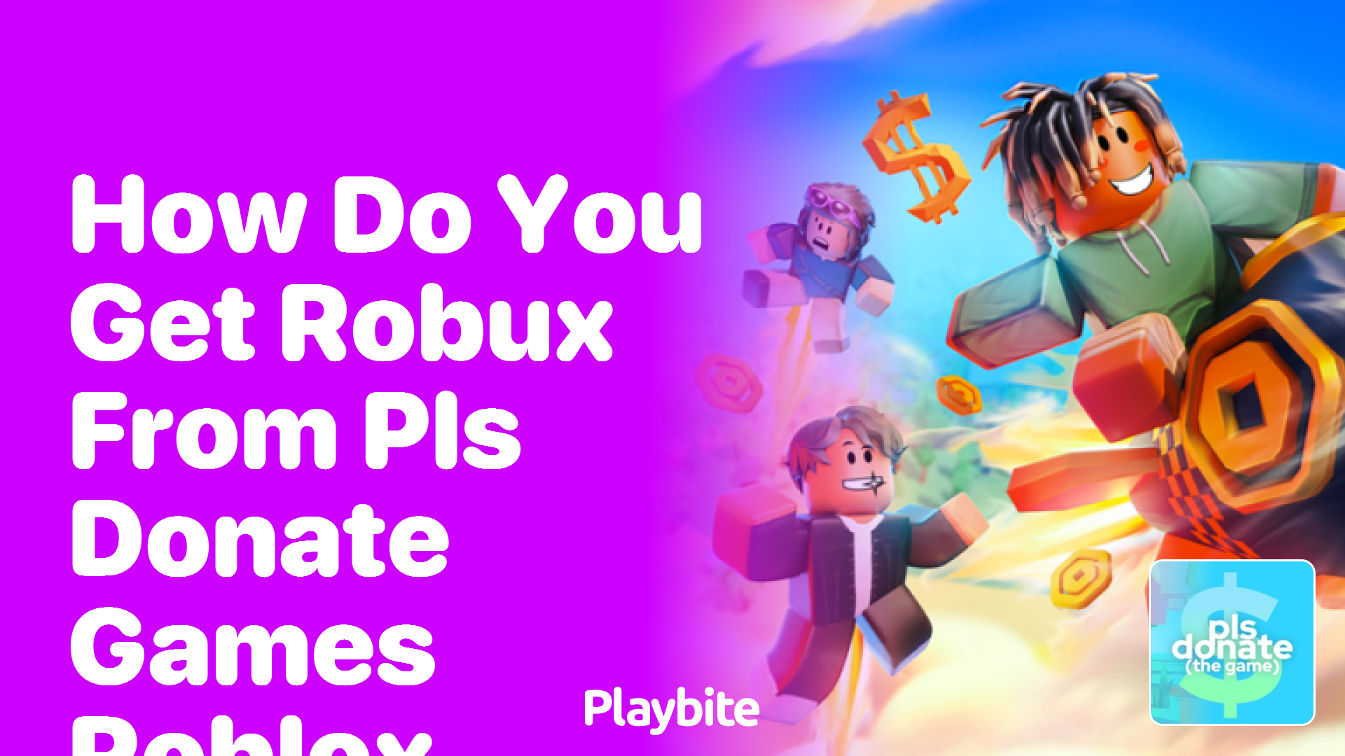 How Do You Get Robux from PLS DONATE Games on Roblox?