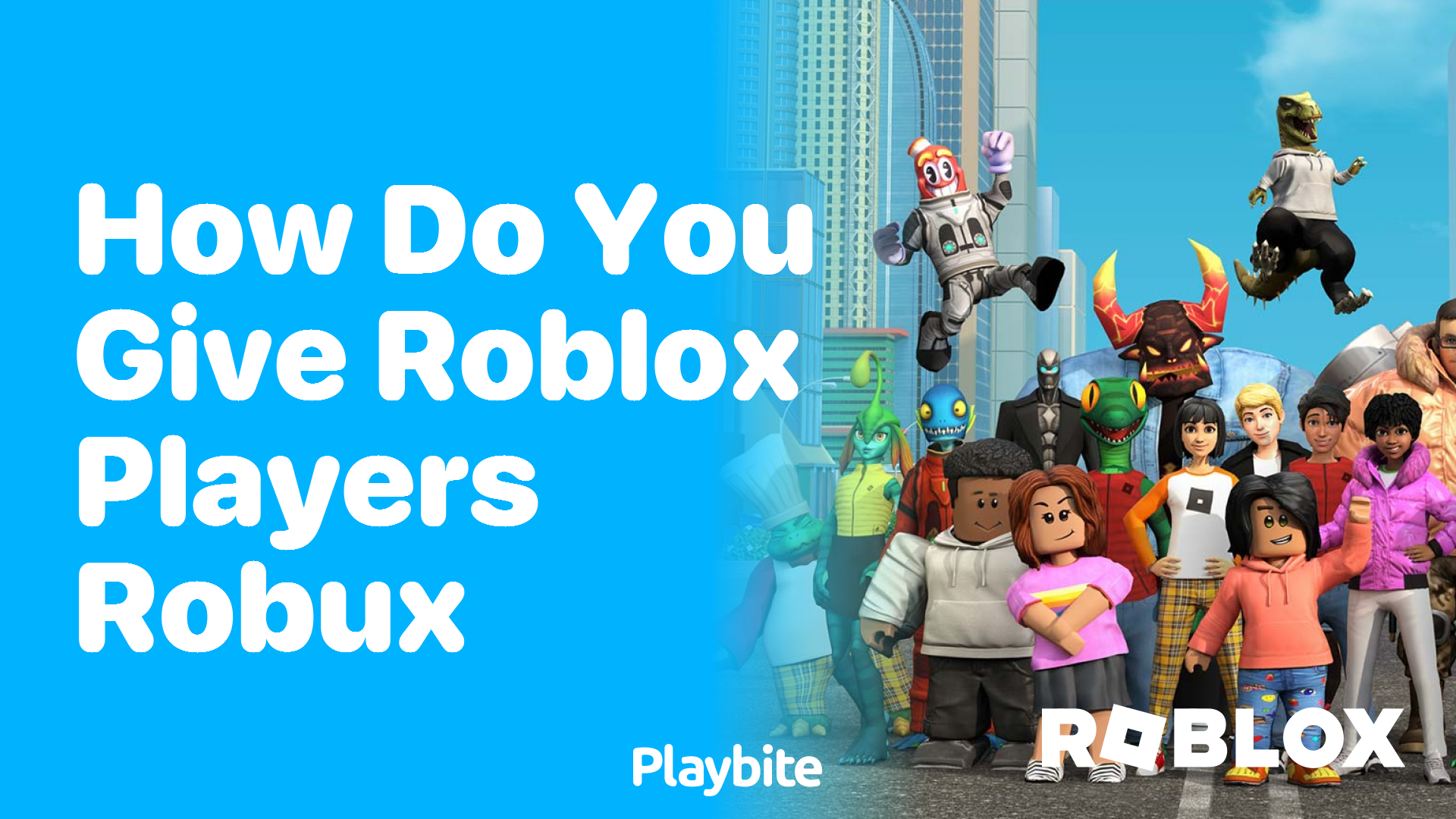 How Do You Give Roblox Players Robux?