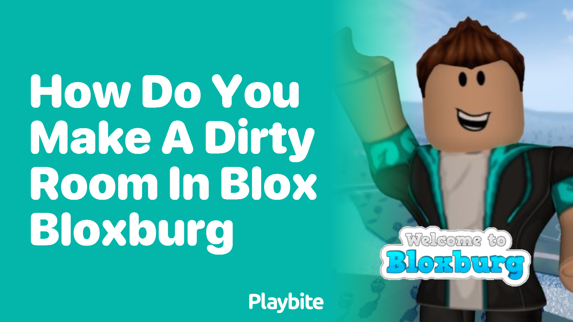 How do you make a dirty room in Bloxburg?