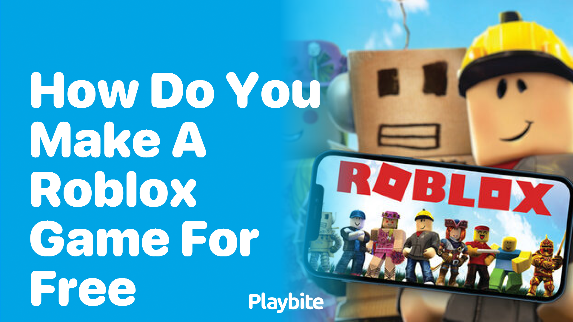 How Do You Make a Roblox Game for Free? - Playbite