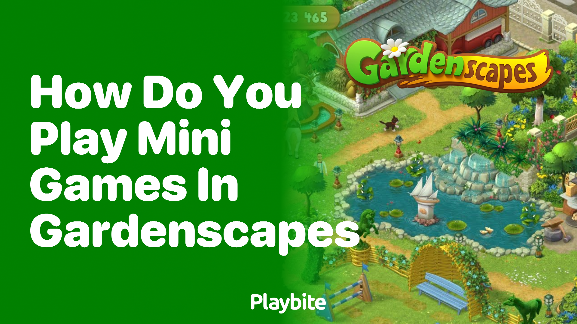 How Do You Play Mini Games in Gardenscapes? - Playbite