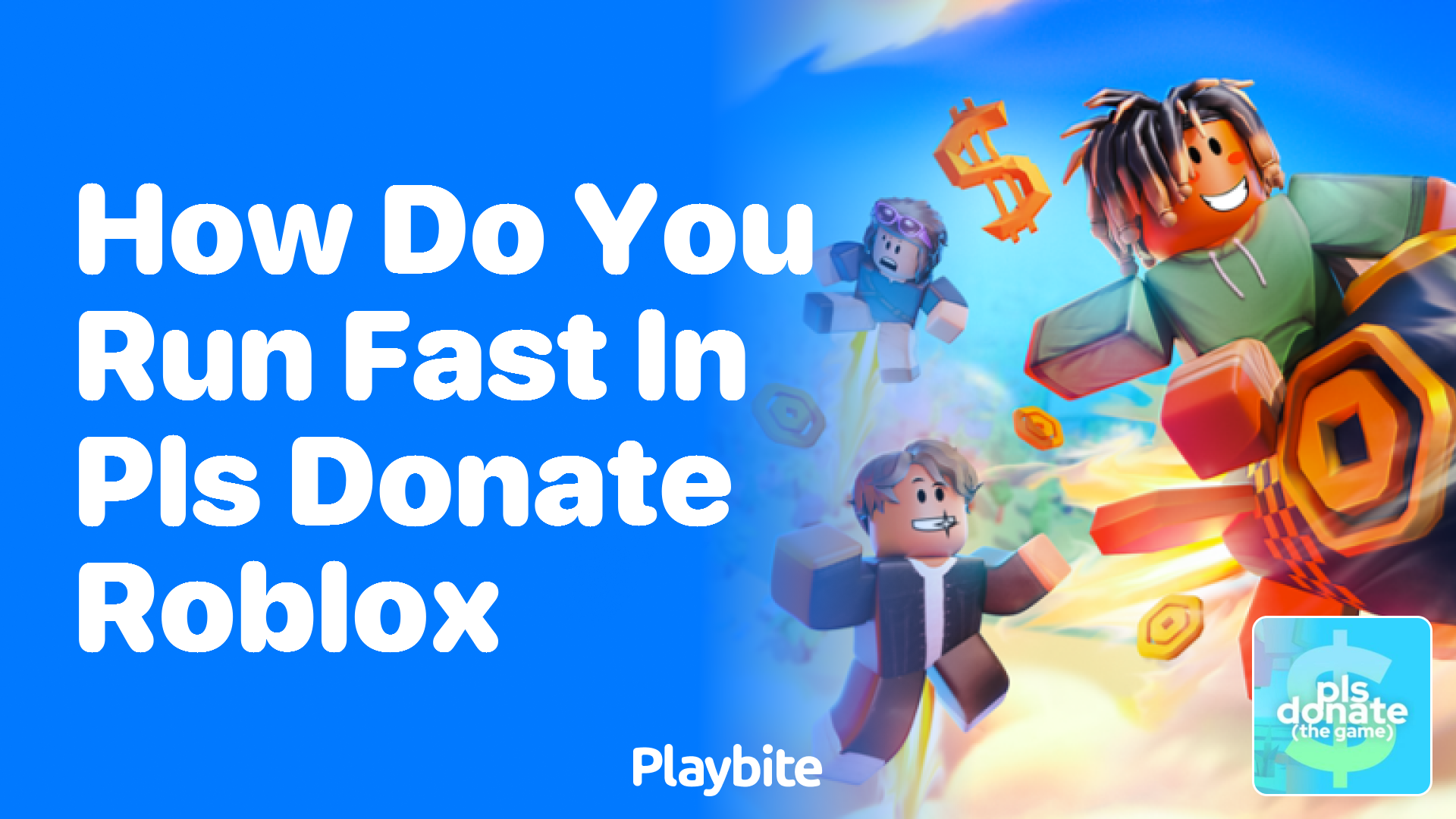 How Do You Run Fast in PLS DONATE Roblox?