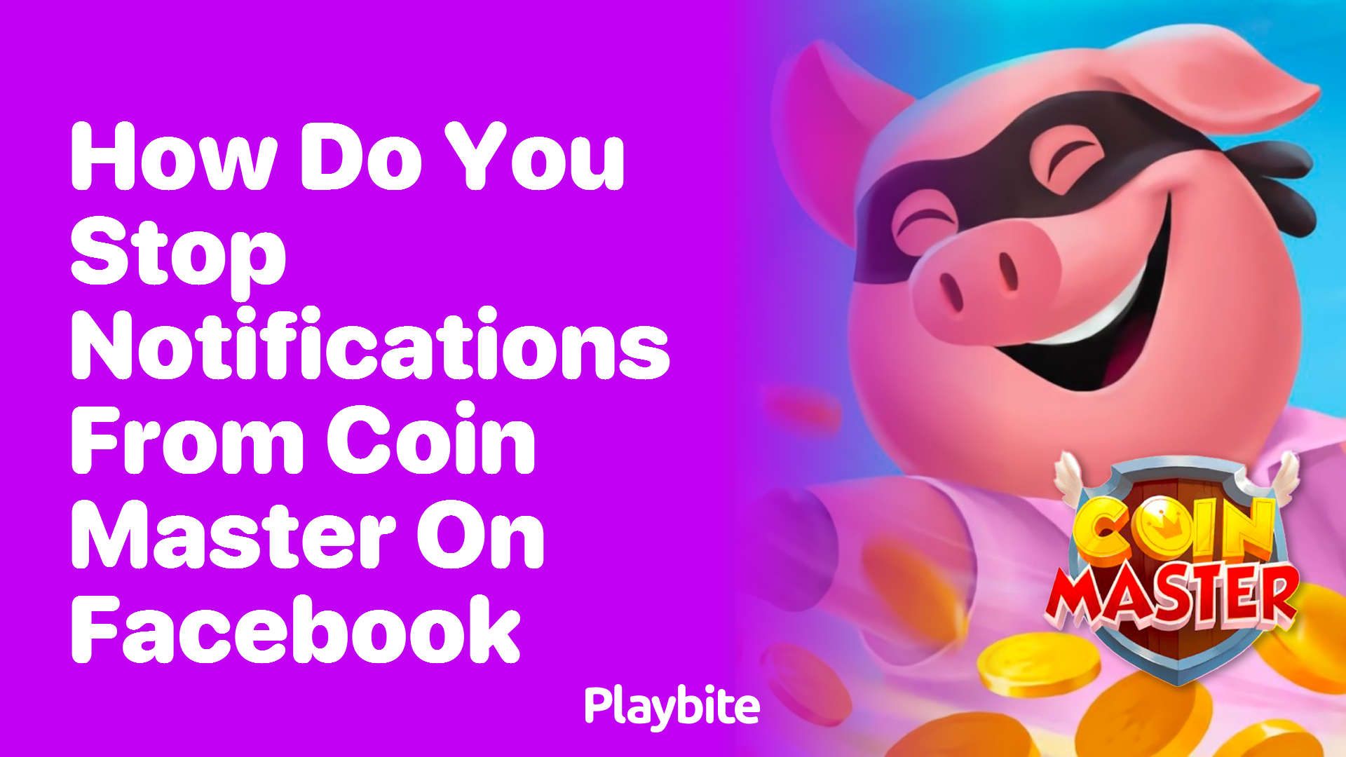 How to Stop Notifications from Coin Master on Facebook