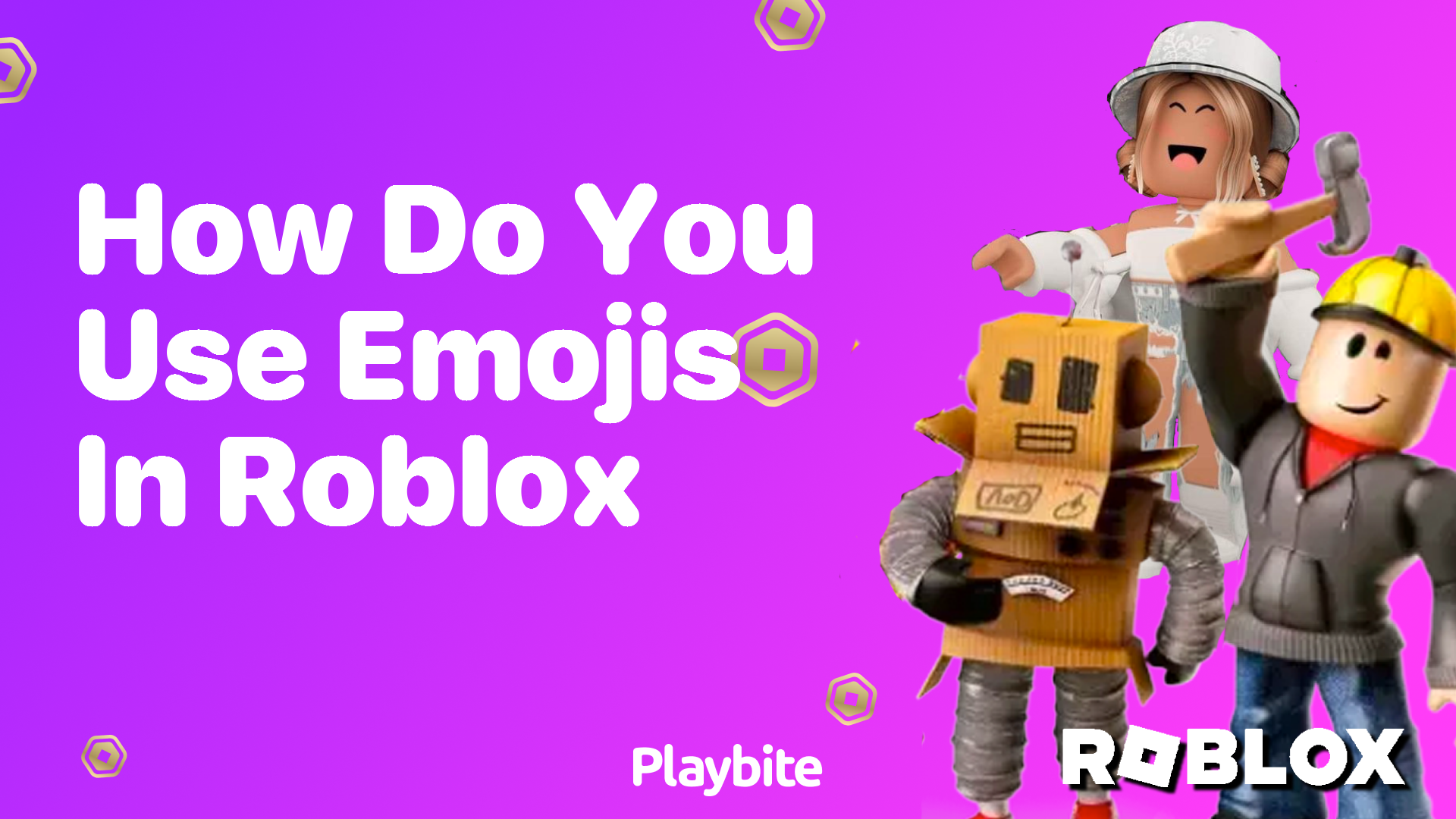 How Do You Use Emojis in Roblox?