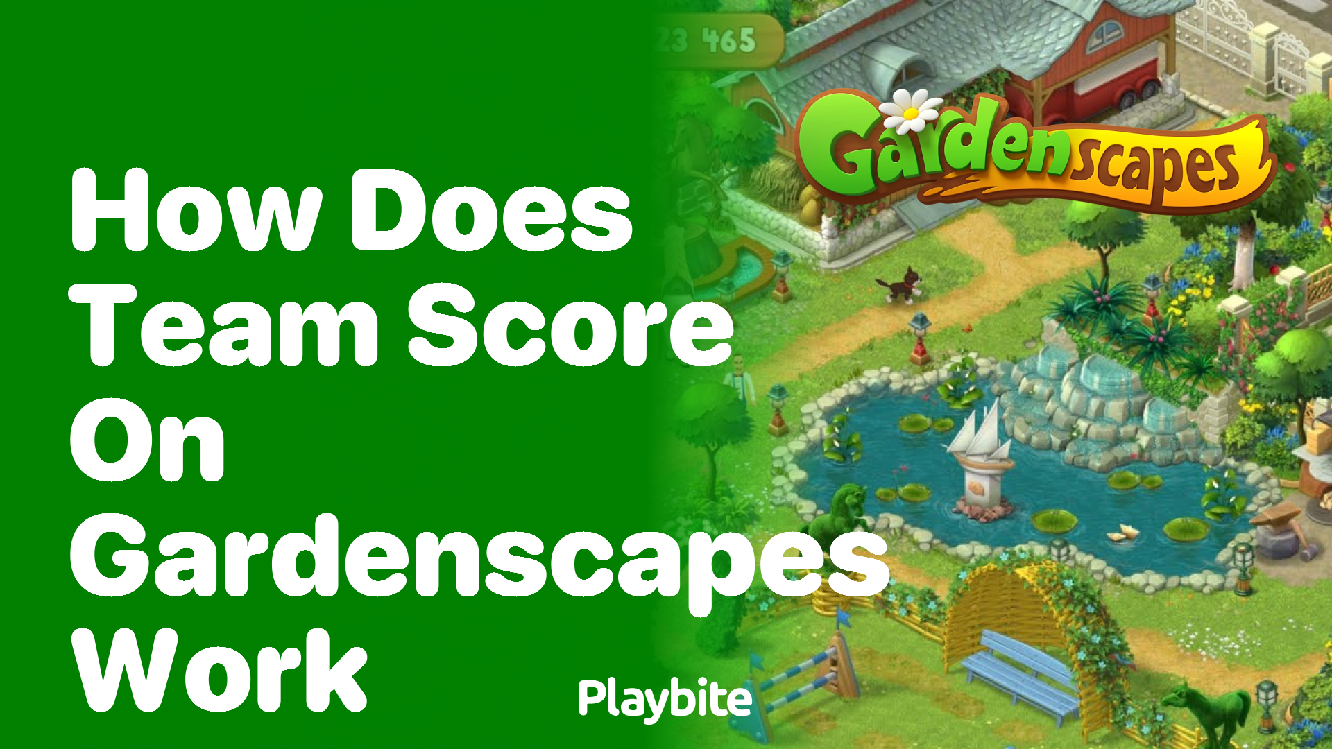 Understanding How Team Score Works in Gardenscapes