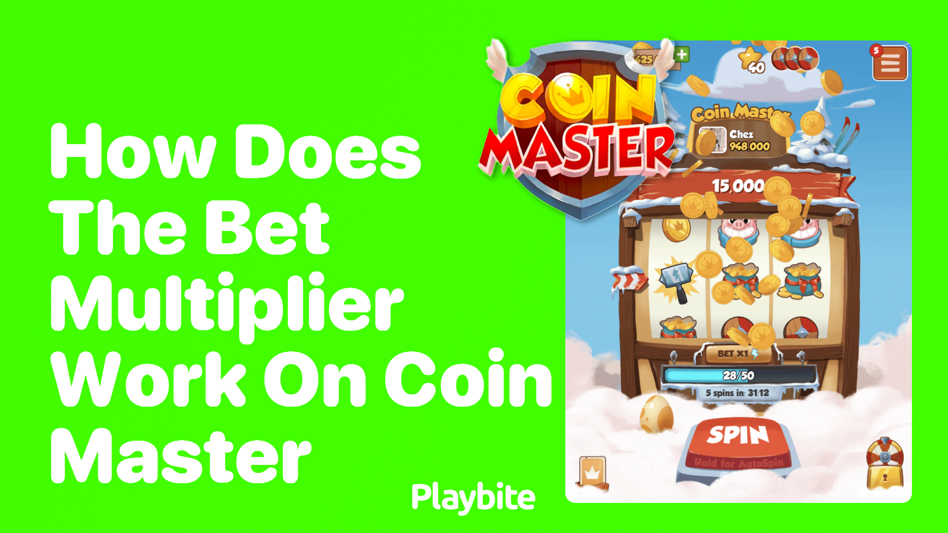 How Does the Bet Multiplier Work in Coin Master?