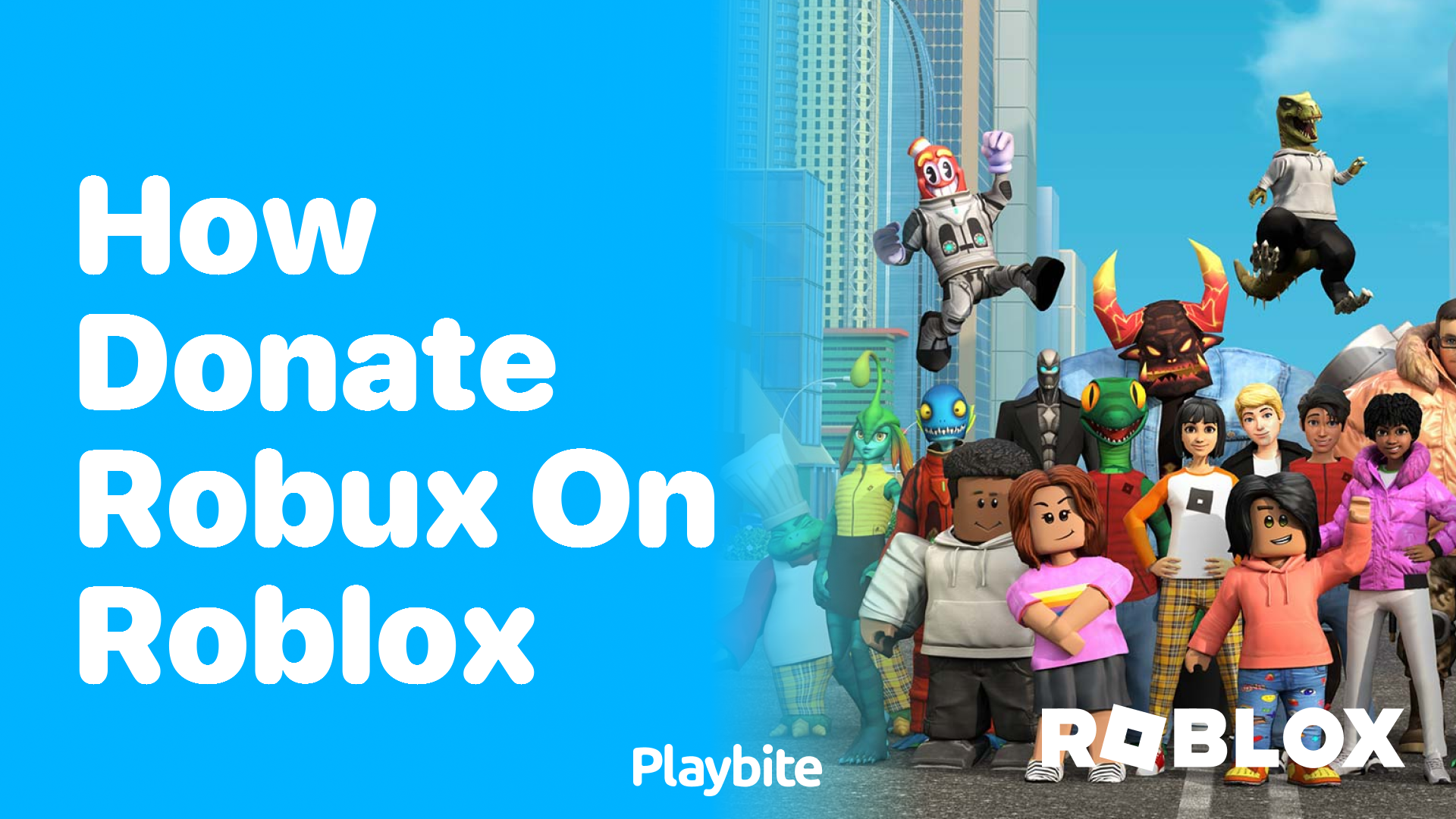 How to Donate Robux on Roblox