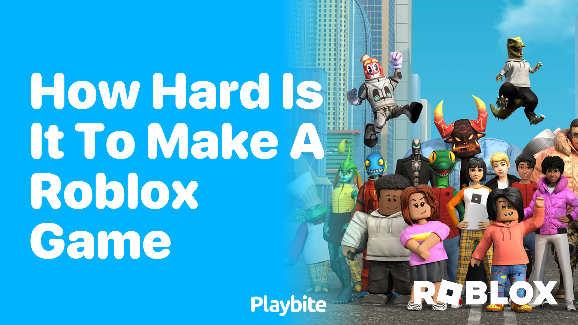 How Hard Is It to Make a Roblox Game? - Playbite