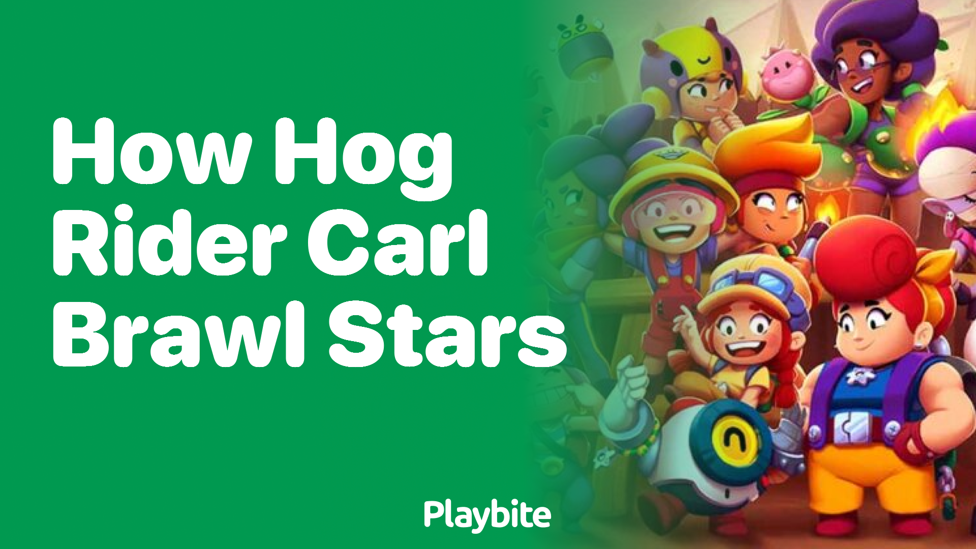 How Does Hog Rider Carl Work in Brawl Stars?