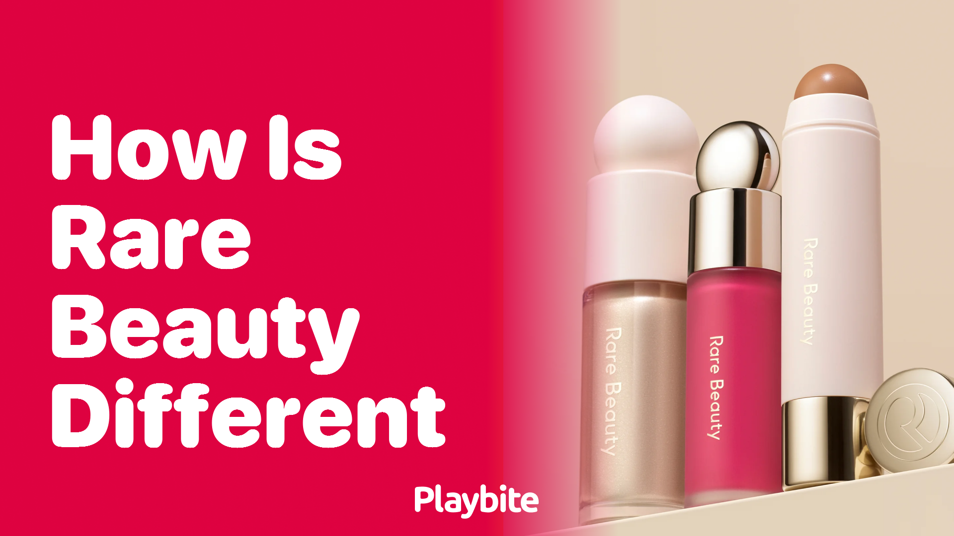 How is Rare Beauty Different From Other Makeup Brands?