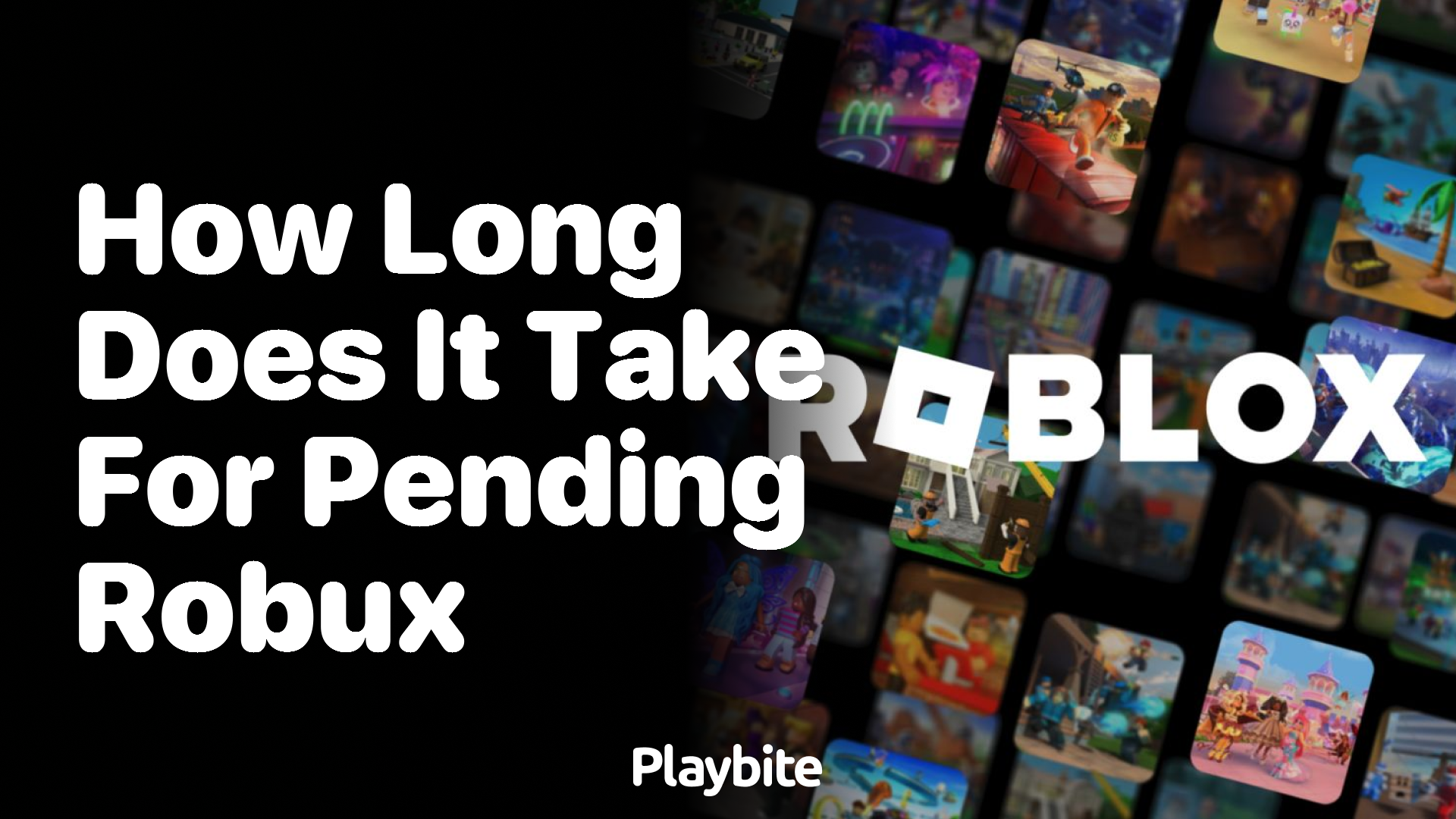 How Long Does it Take for Robux to Stop Being Pending? Playbite