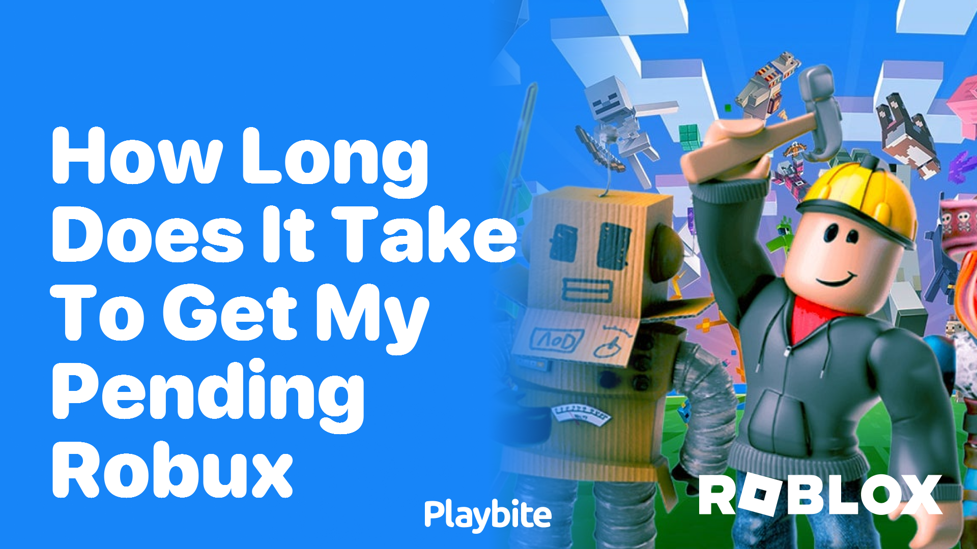 How Long Does It Take to Get My Pending Robux? Playbite