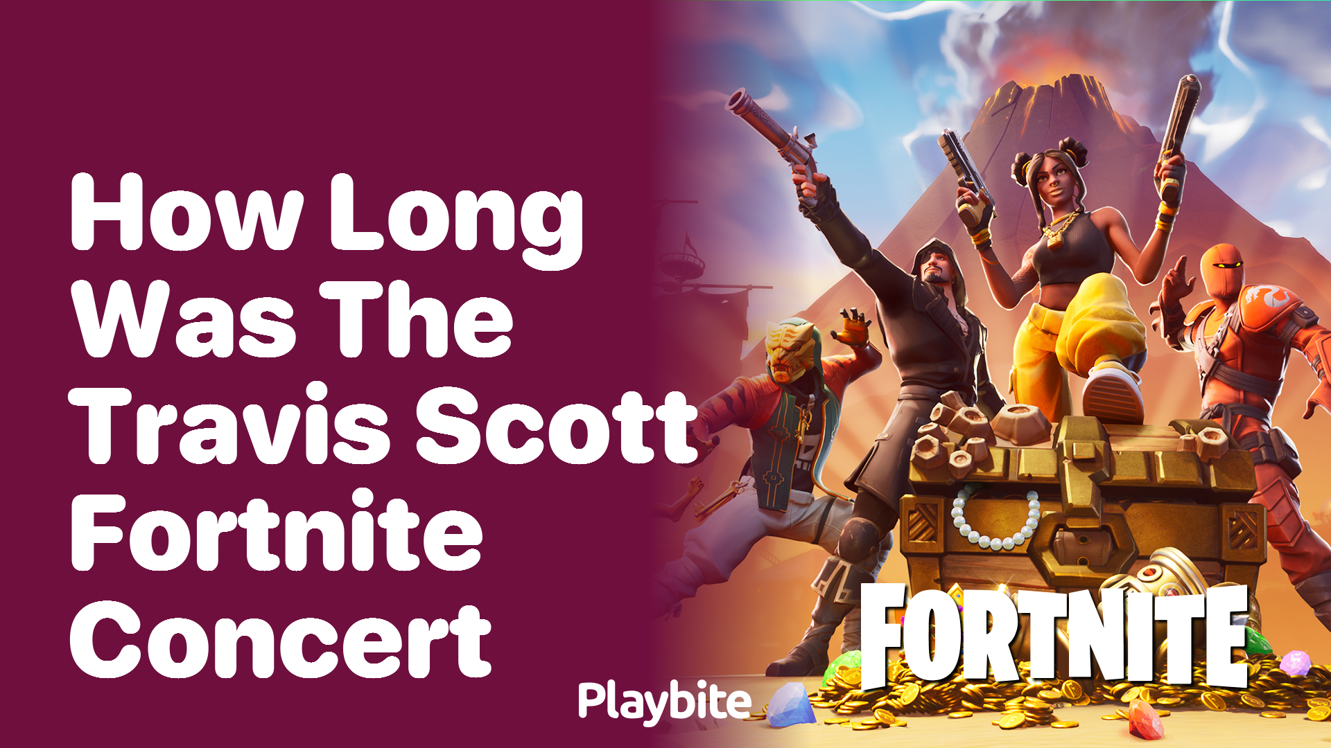 How Long Was the Travis Scott Fortnite Concert? - Playbite