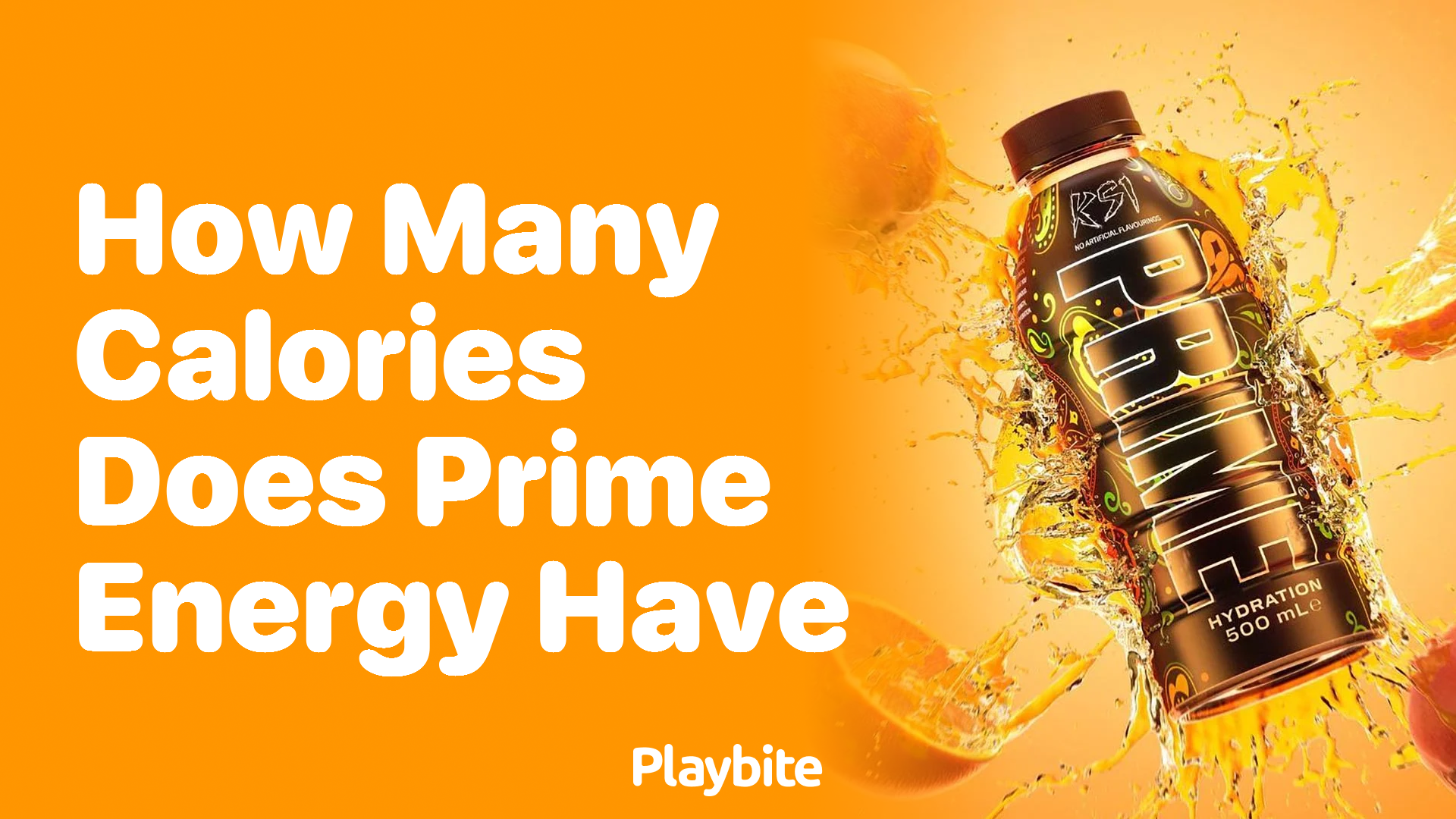 How Many Calories Does PRIME Energy Contain?