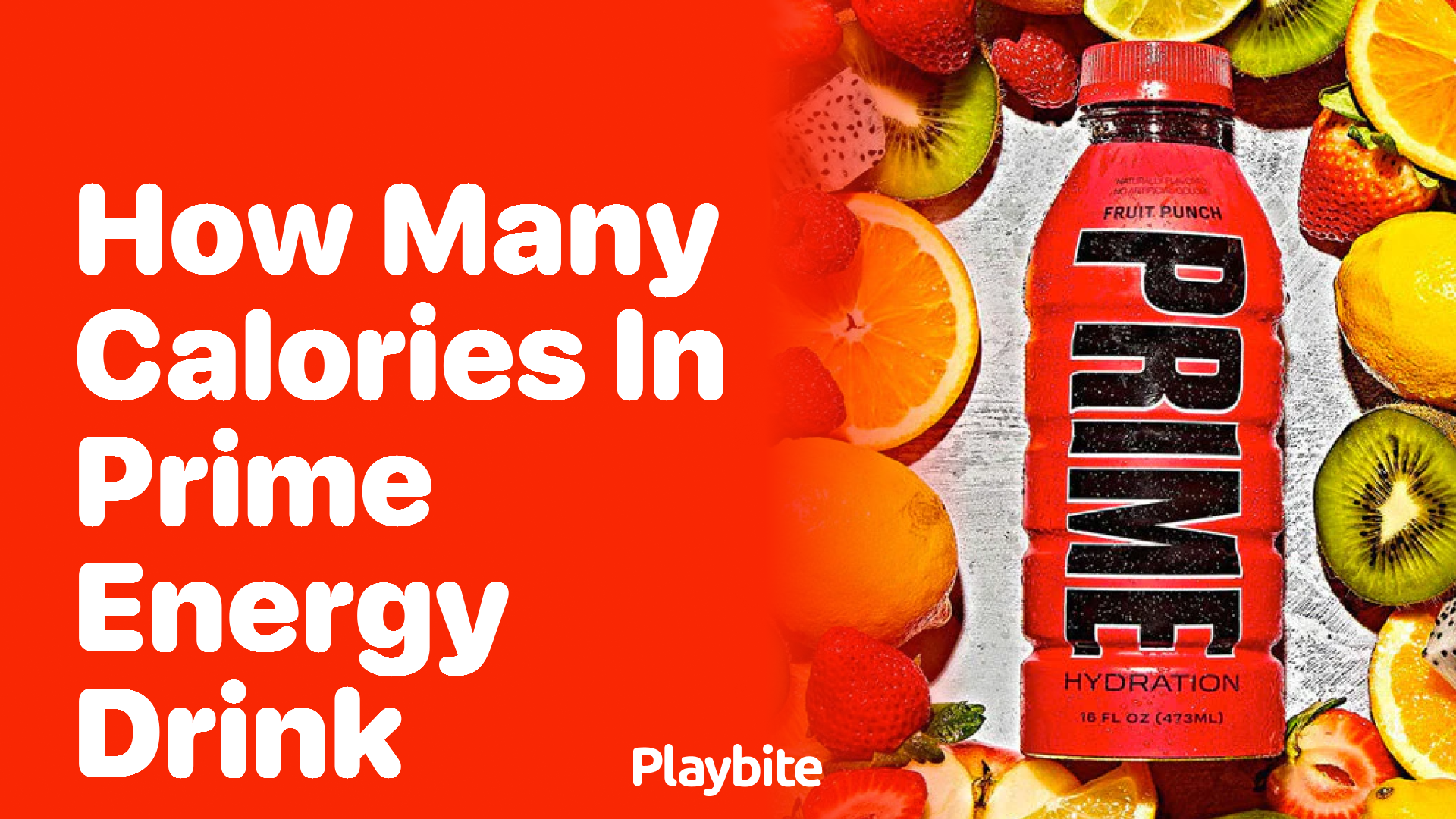 How Many Calories Are in Prime Energy Drink?