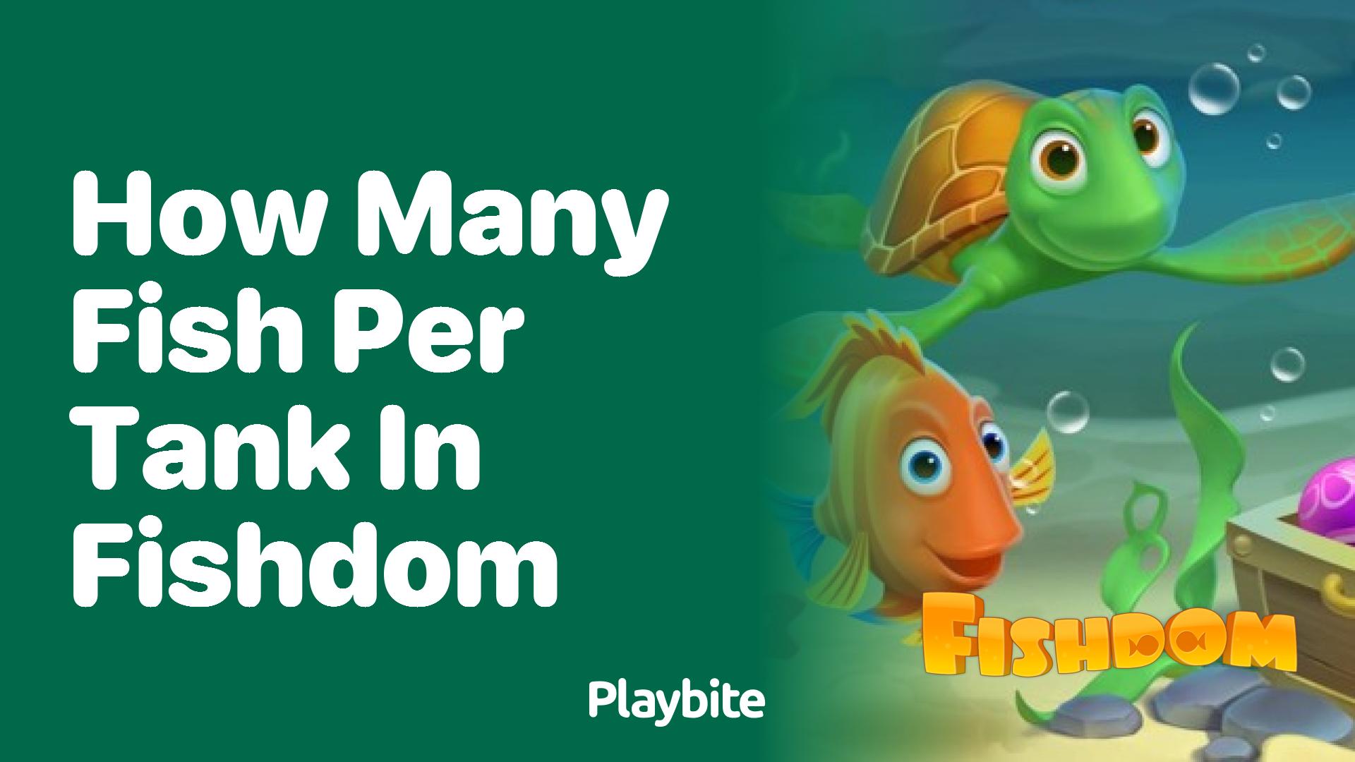 How Many Fish Can You Have Per Tank in Fishdom?