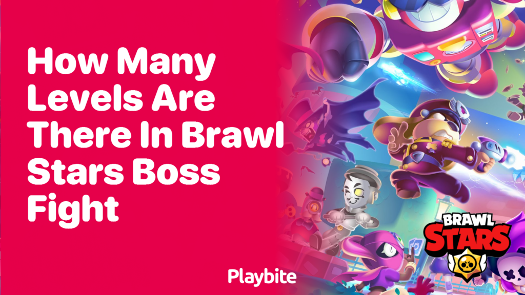 How Many Levels Are There in Brawl Stars Boss Fight? - Playbite