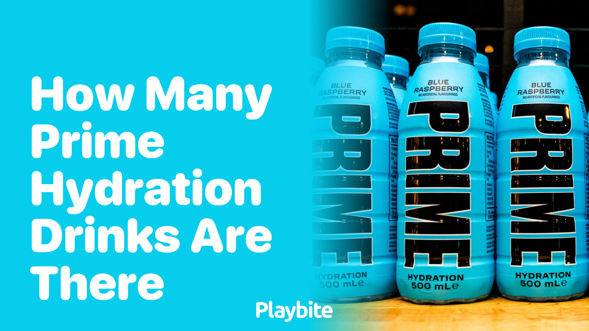 How Many Prime Hydration Drinks Are There?