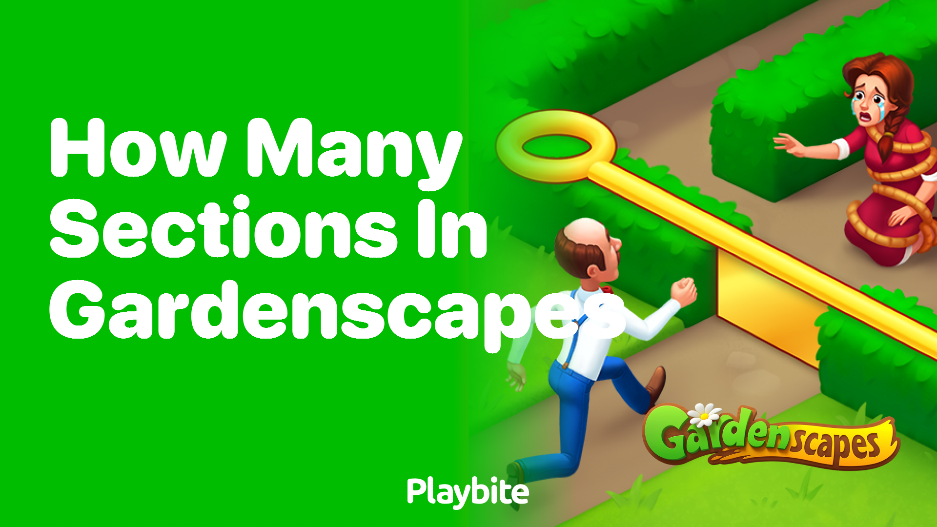 How Many Sections are there in Gardenscapes?