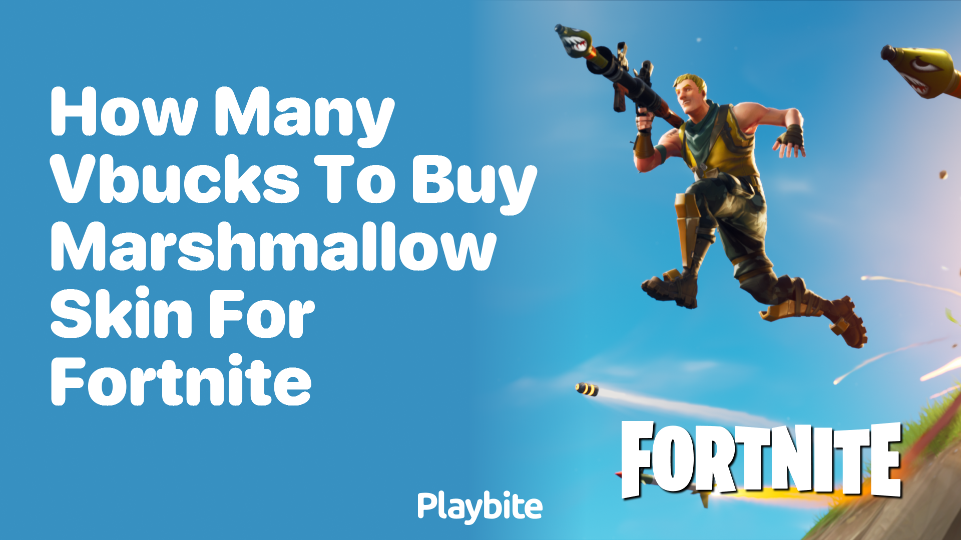 How Many V-Bucks to Buy the Marshmallow Skin for Fortnite? - Playbite