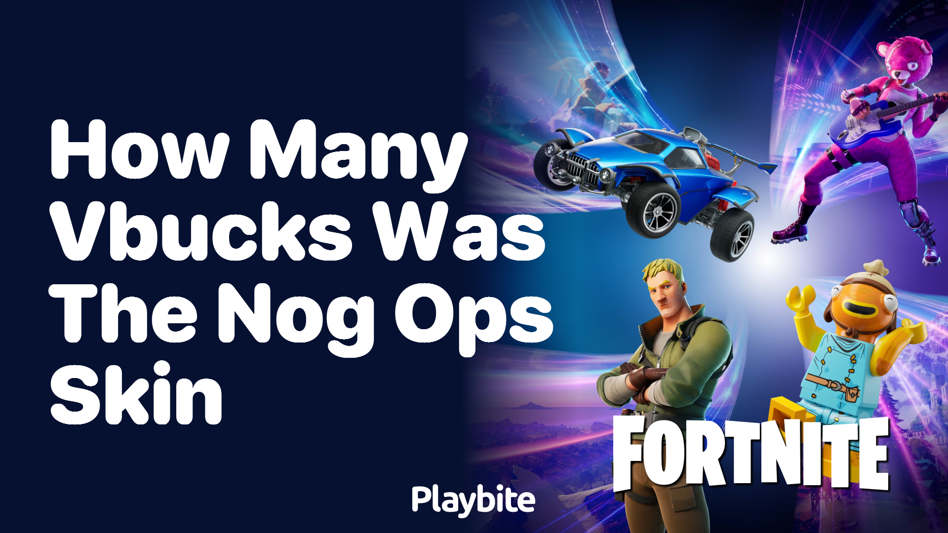 How Many V-Bucks was the Nog Ops Skin in Fortnite? - Playbite