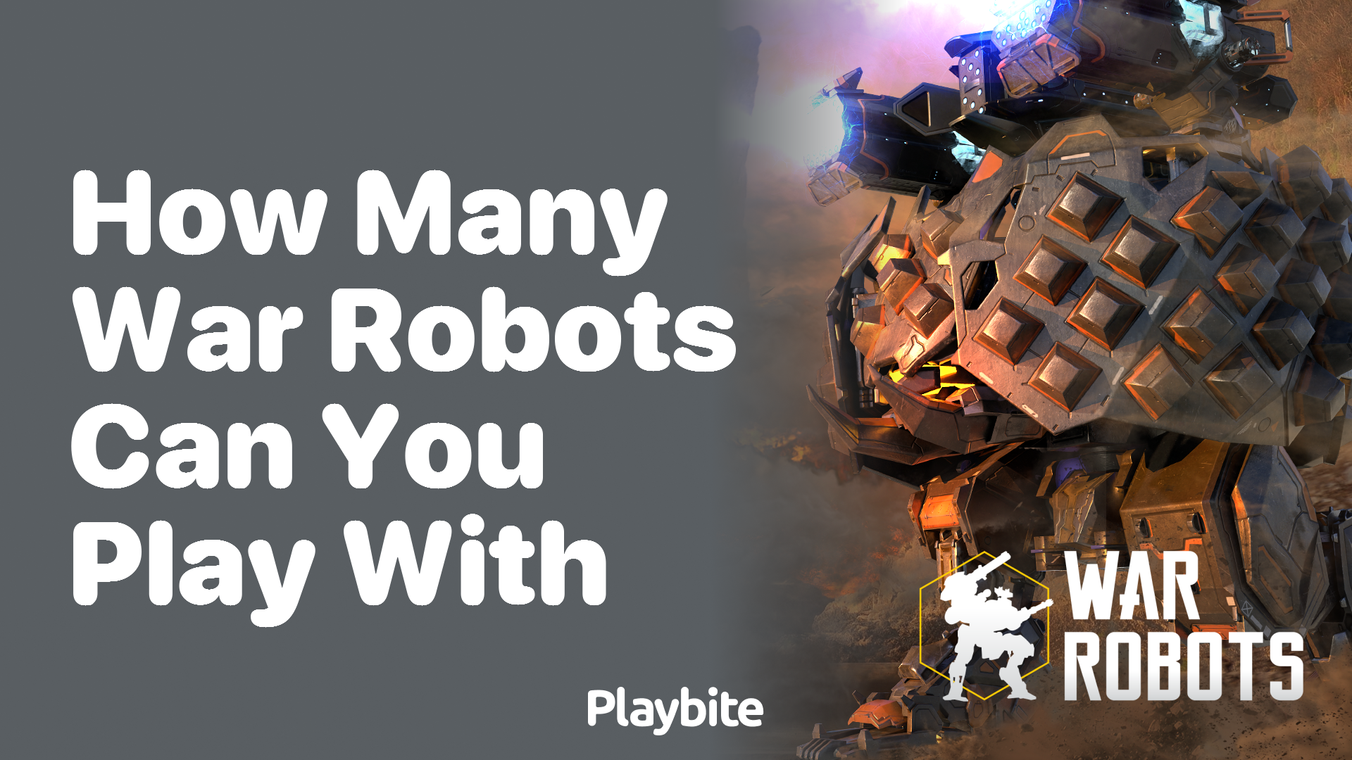 How Many War Robots Can You Play With?