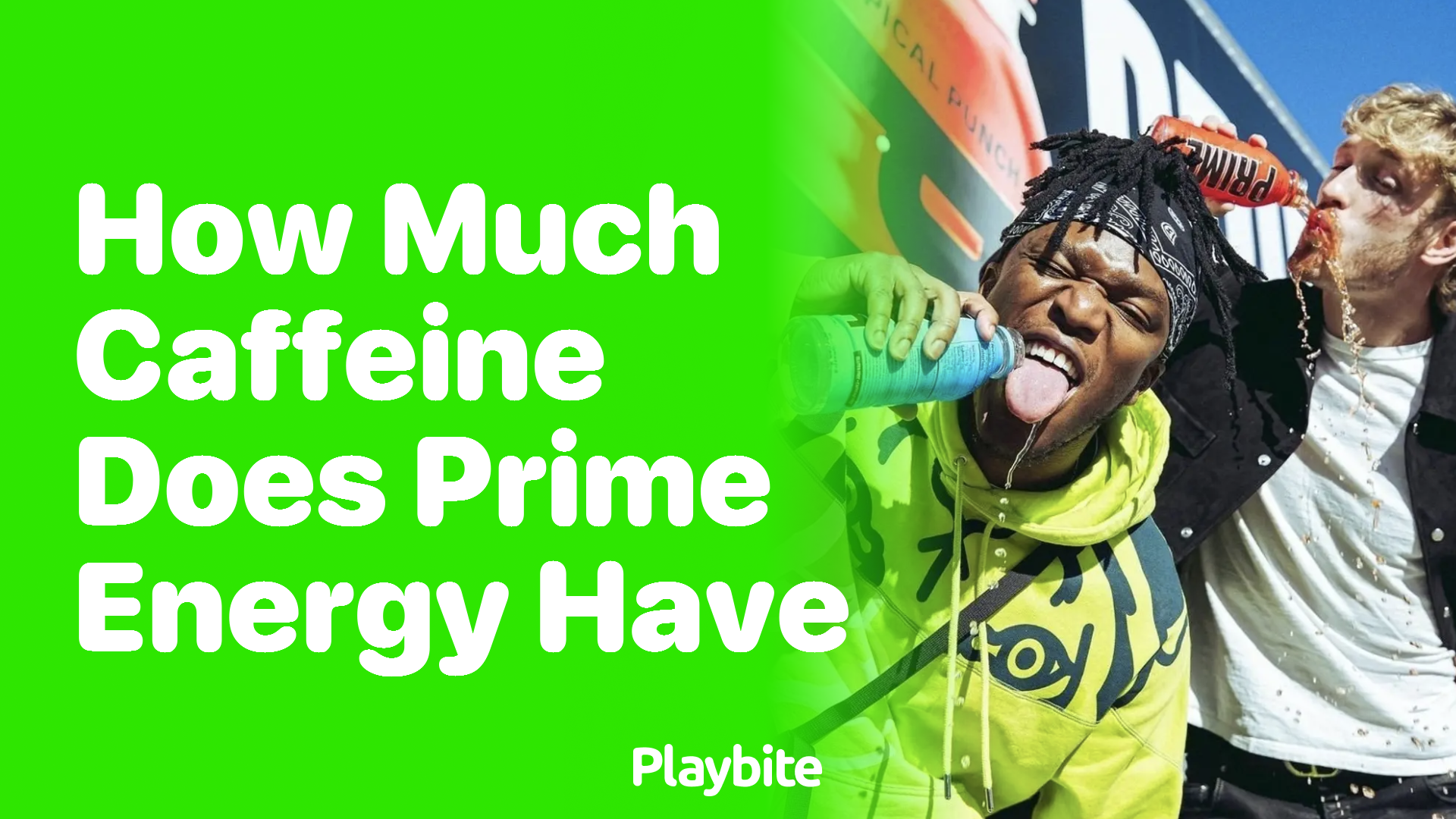 How Much Caffeine Does PRIME Energy Contain?