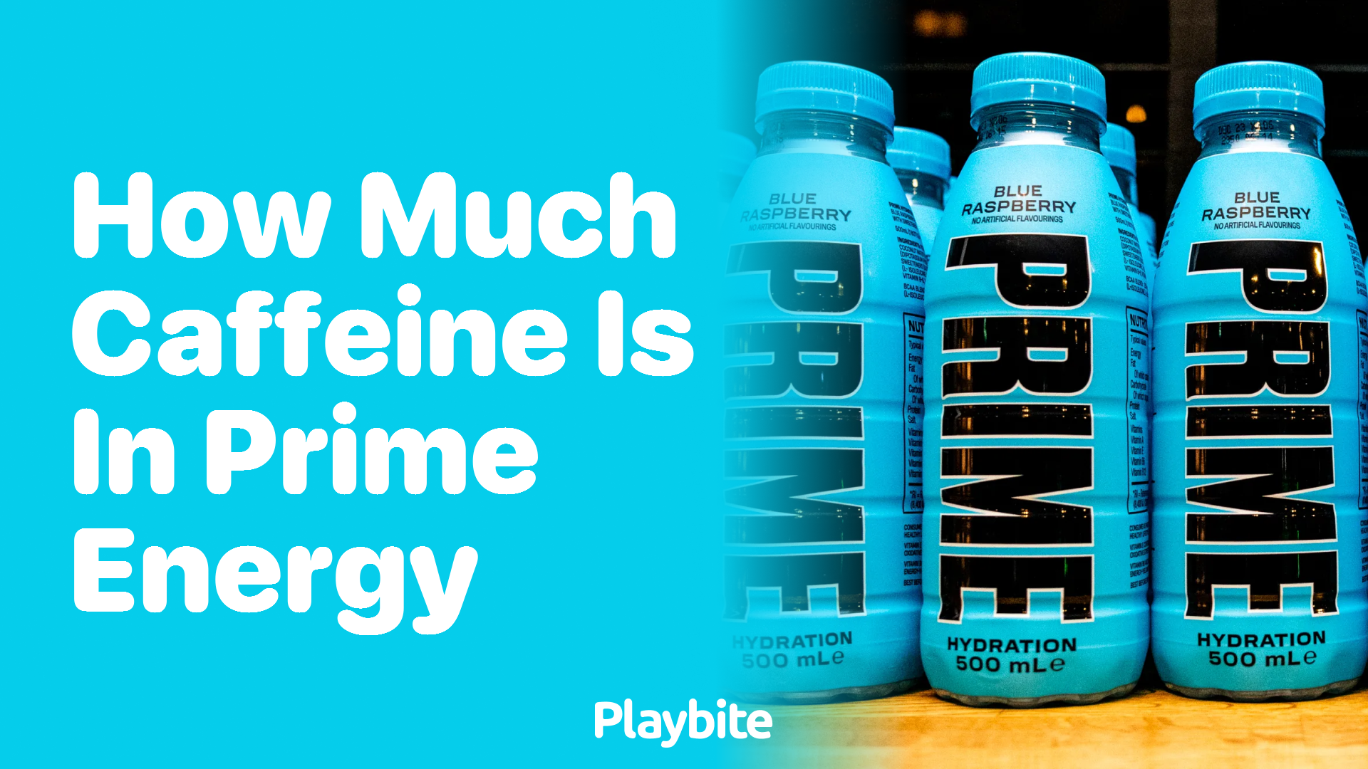 How Much Caffeine Is in Prime Energy?