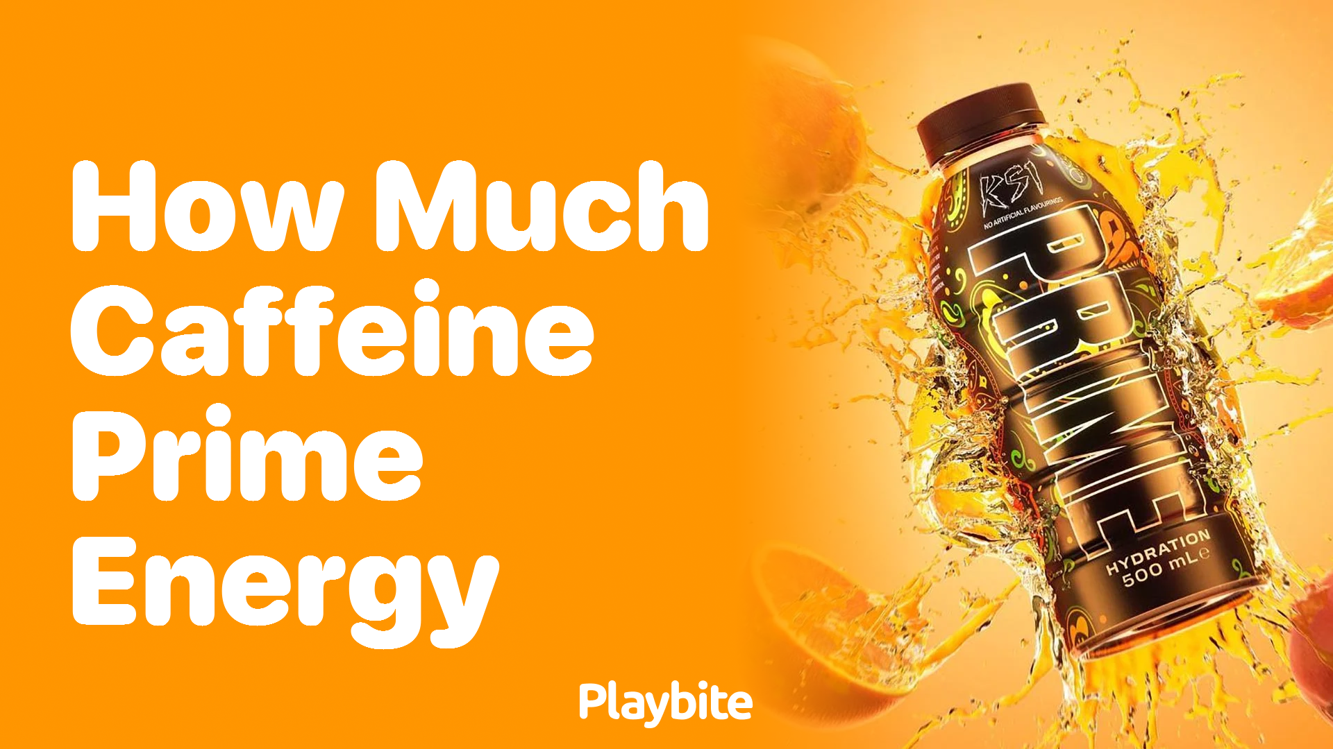 How Much Caffeine is in Prime Energy?