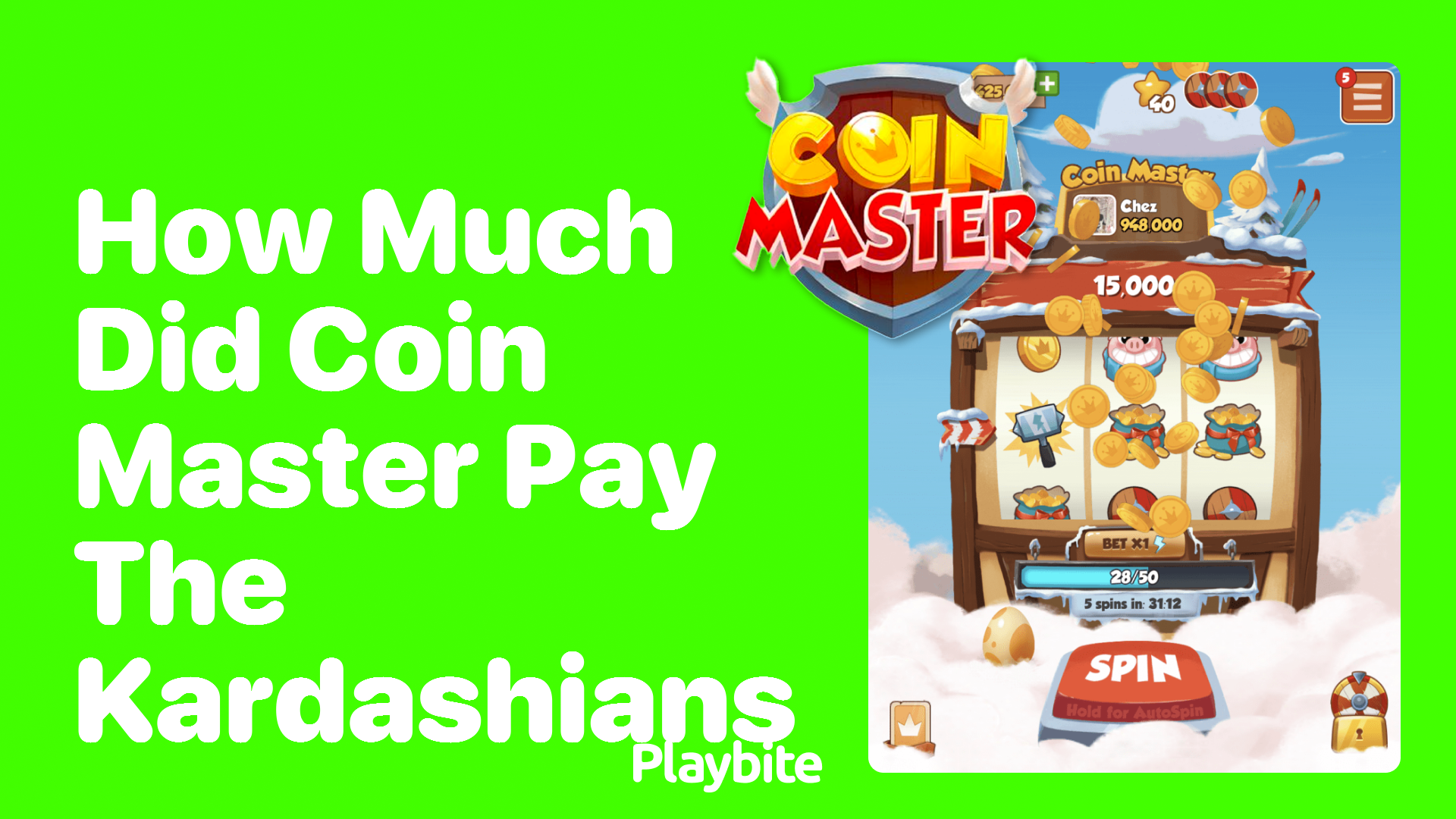 How Much Did Coin Master Pay the Kardashians?