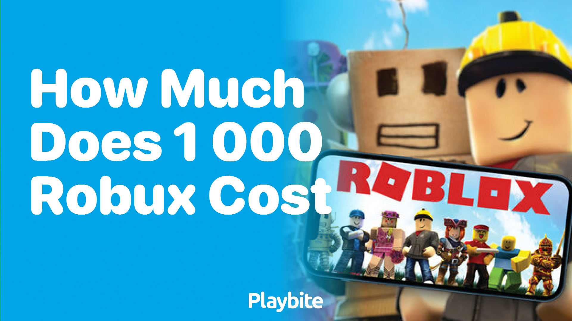 How Much Does 1,000 Robux Cost? - Playbite