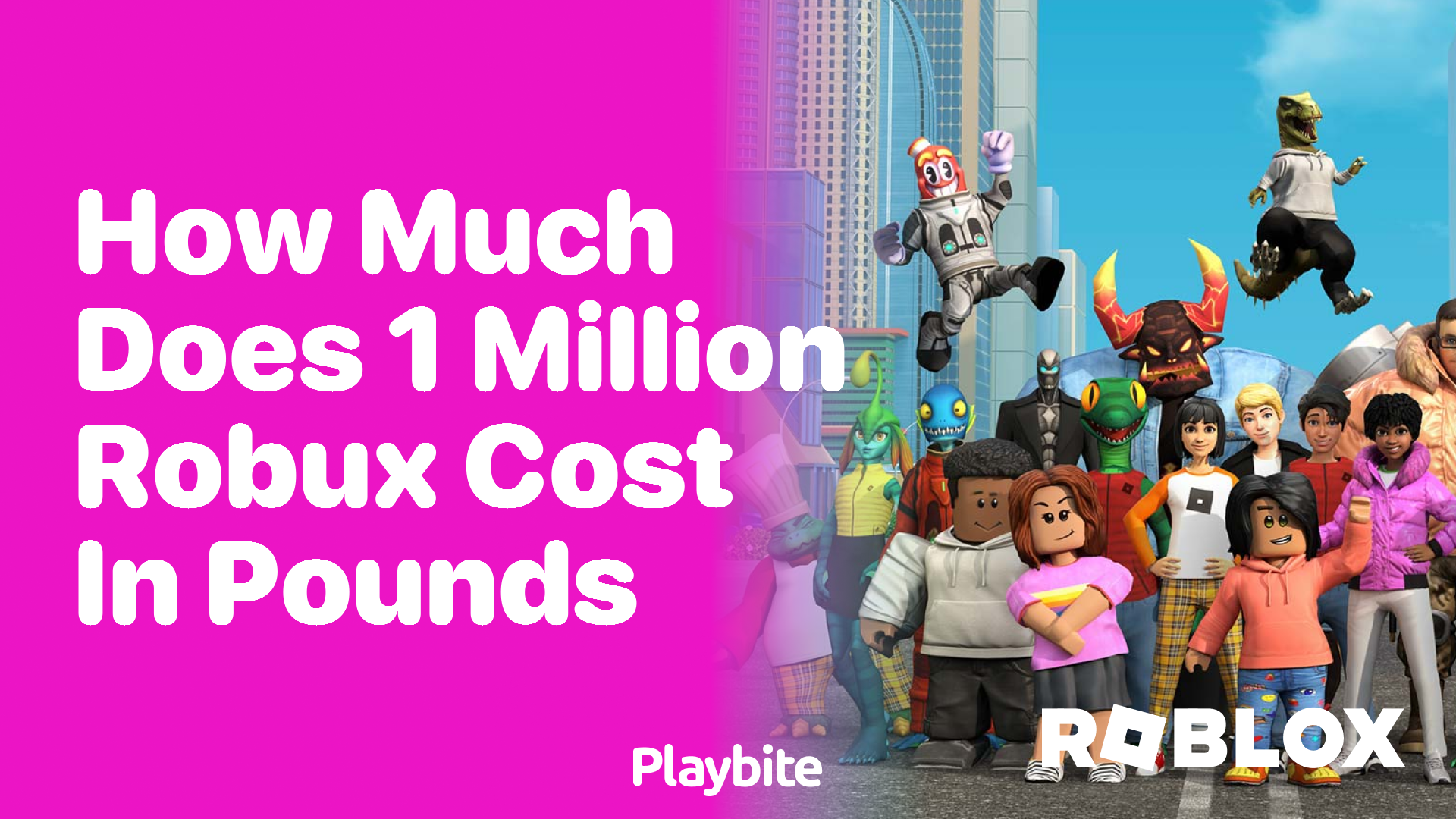 How Much Does 1 Million Robux Cost in Pounds?