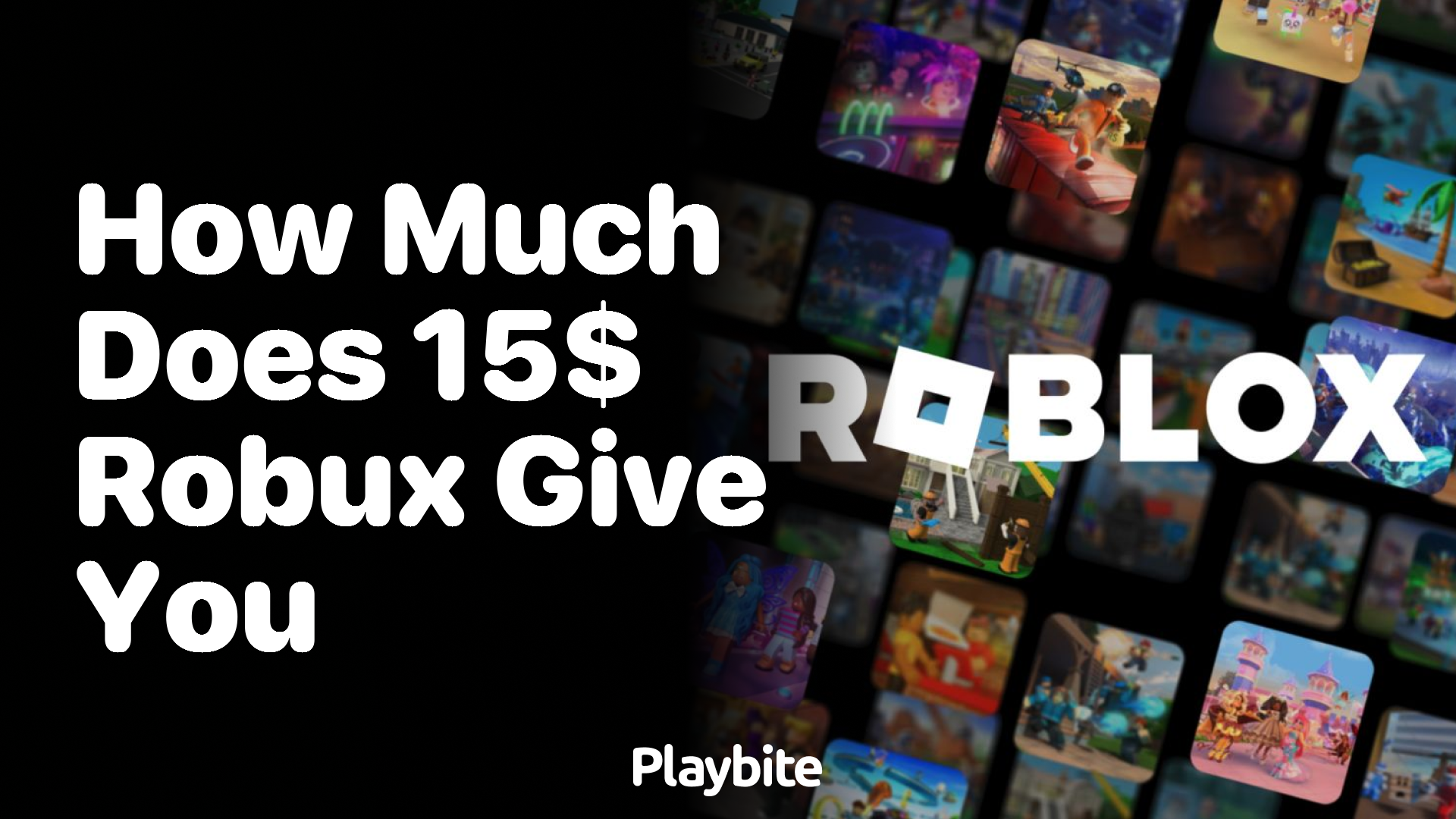 How Much Robux Does $15 Give You?