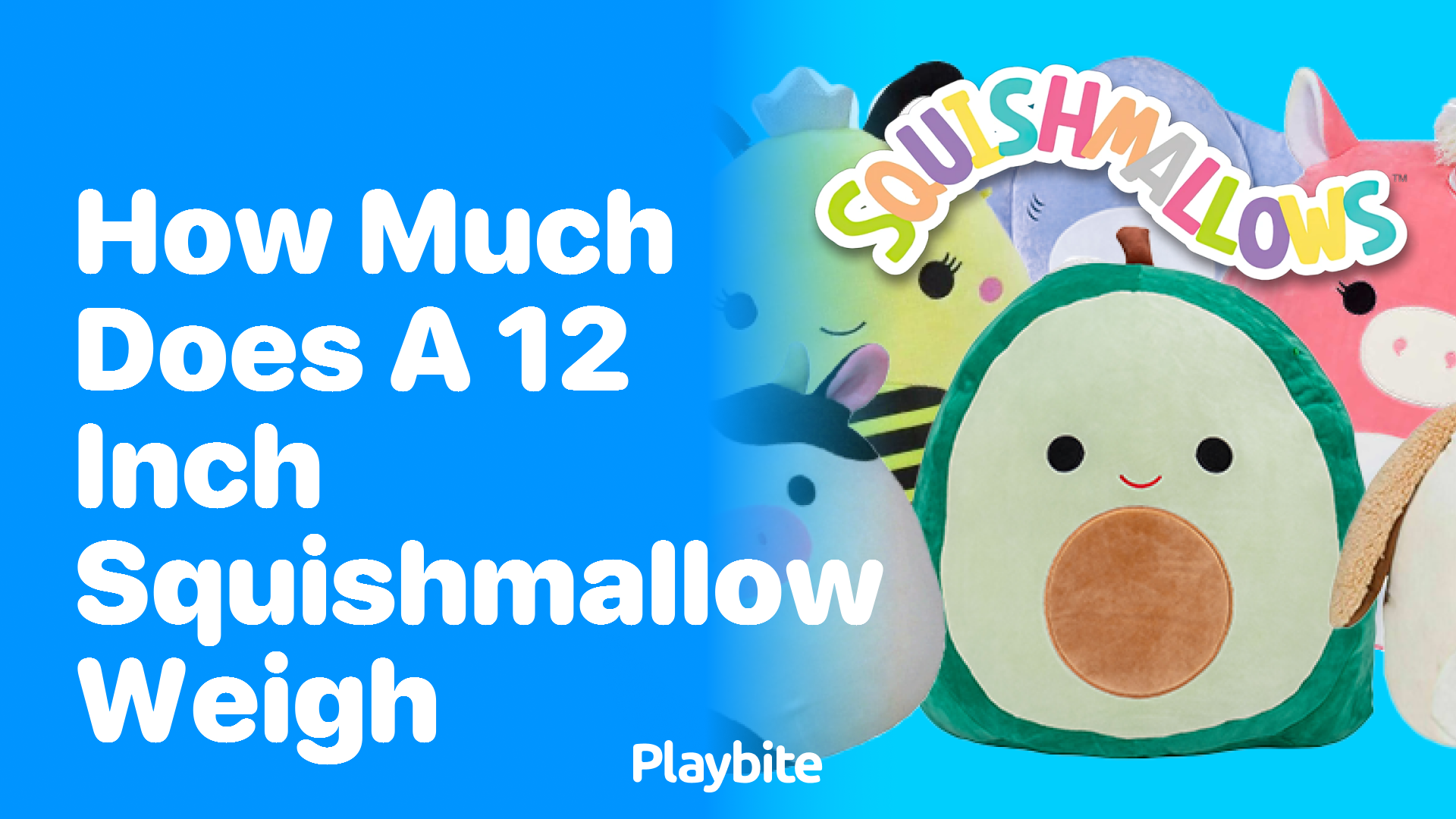 How Much Does a 12 Inch Squishmallow Weigh?