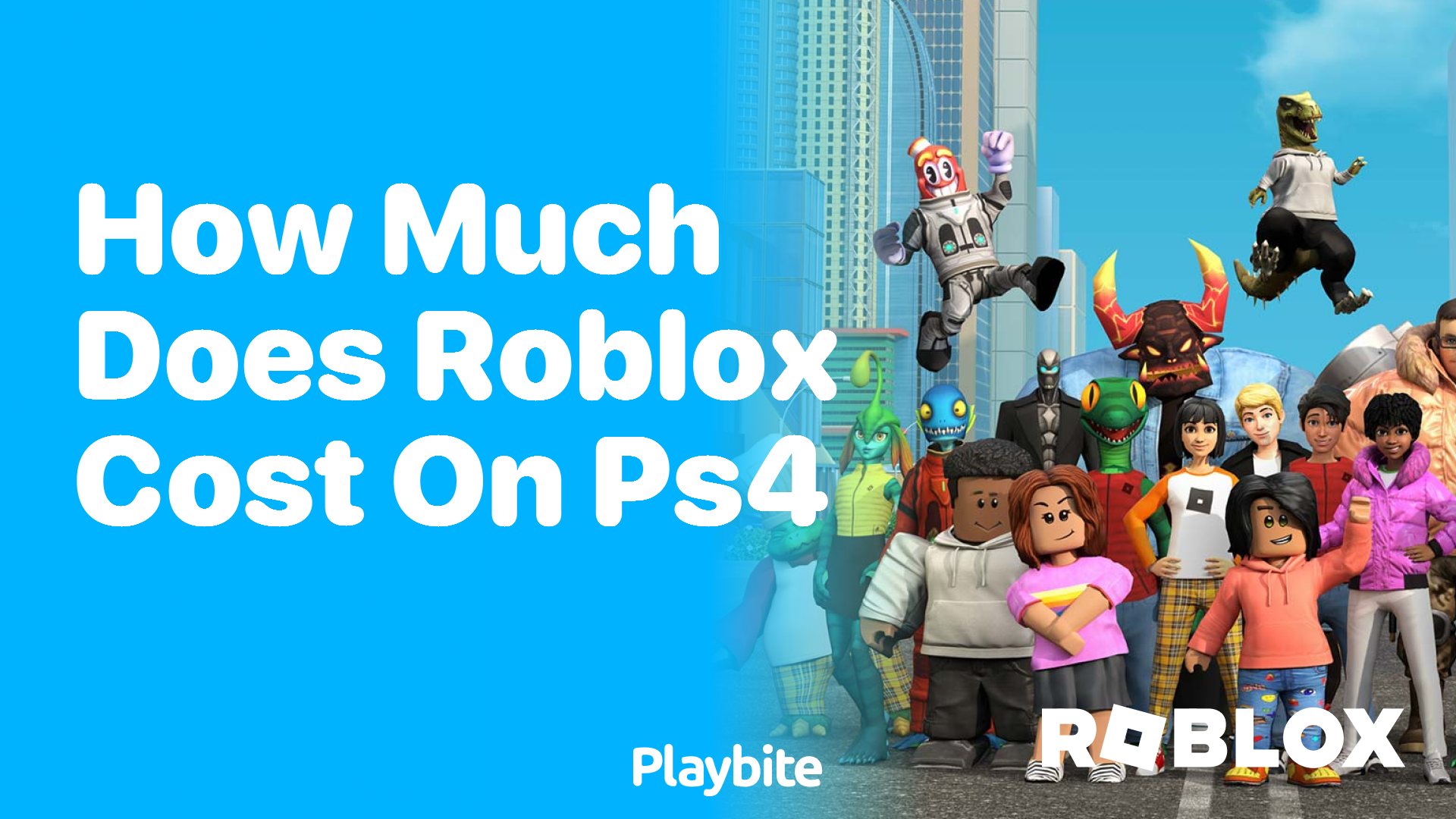 How Much Does Roblox Cost on PS4? - Playbite