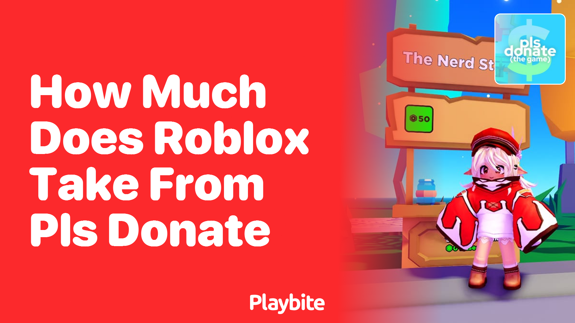 How Much Does Roblox Take from PLS DONATE? - Playbite