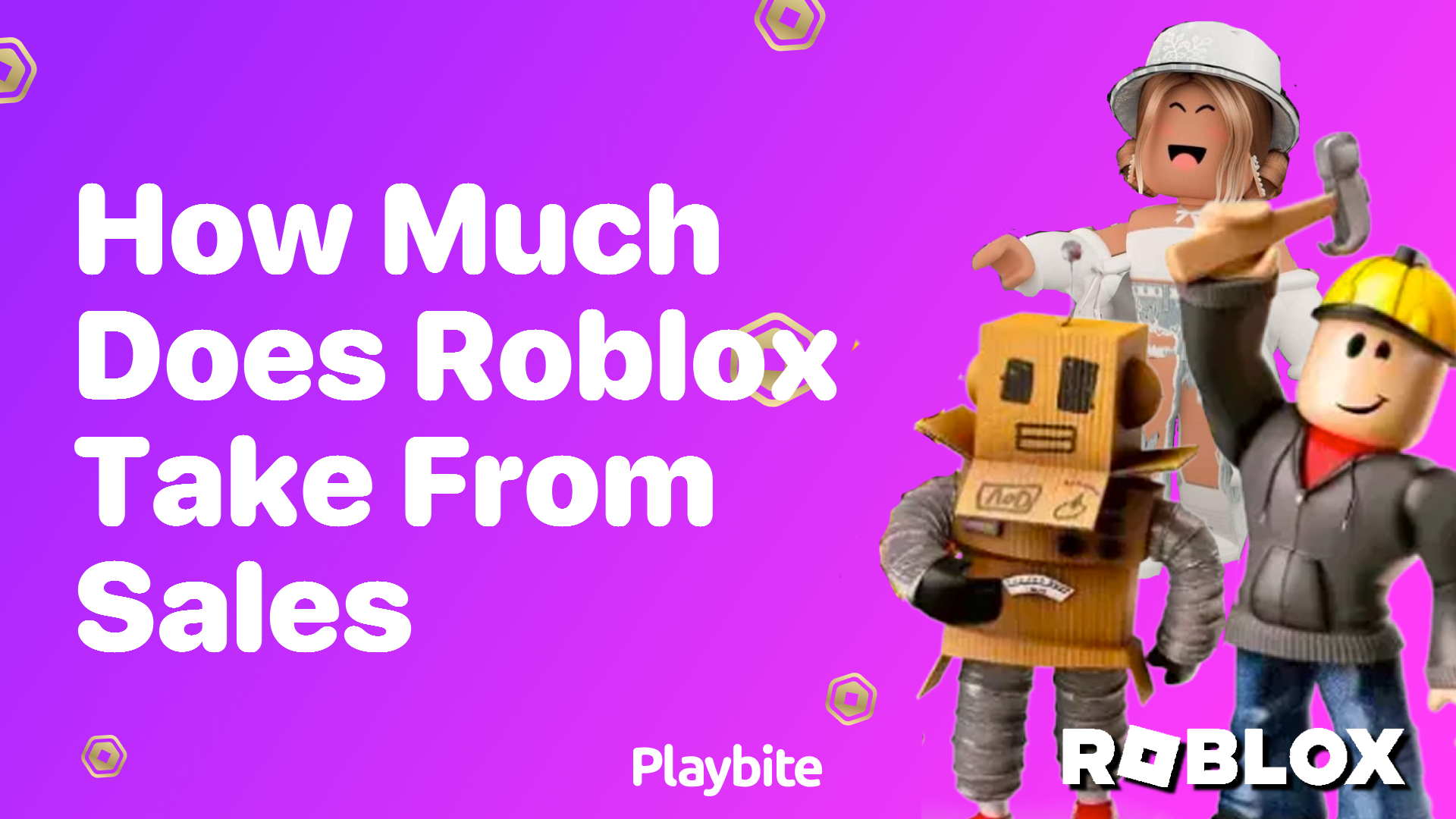 How Much Does Roblox Take From Sales?