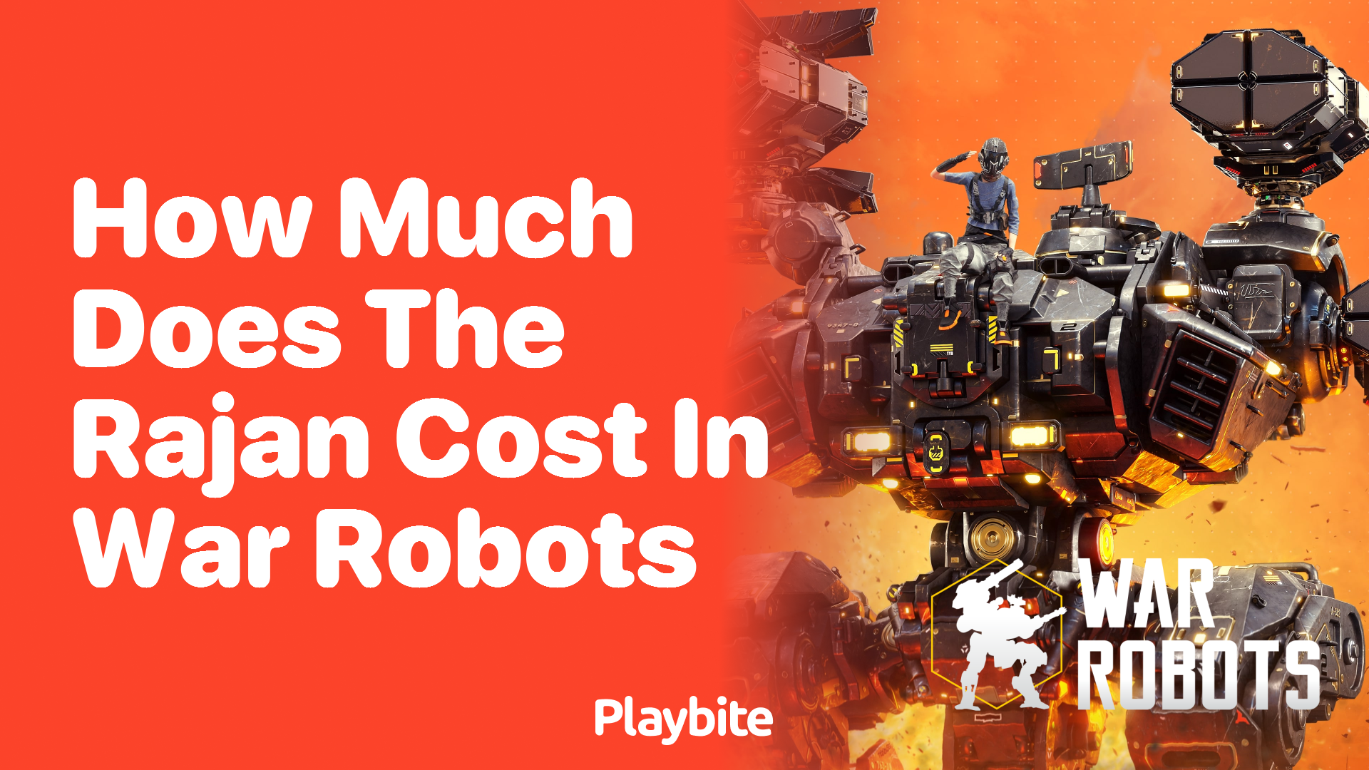 How Much Does the Rajin Cost in War Robots?