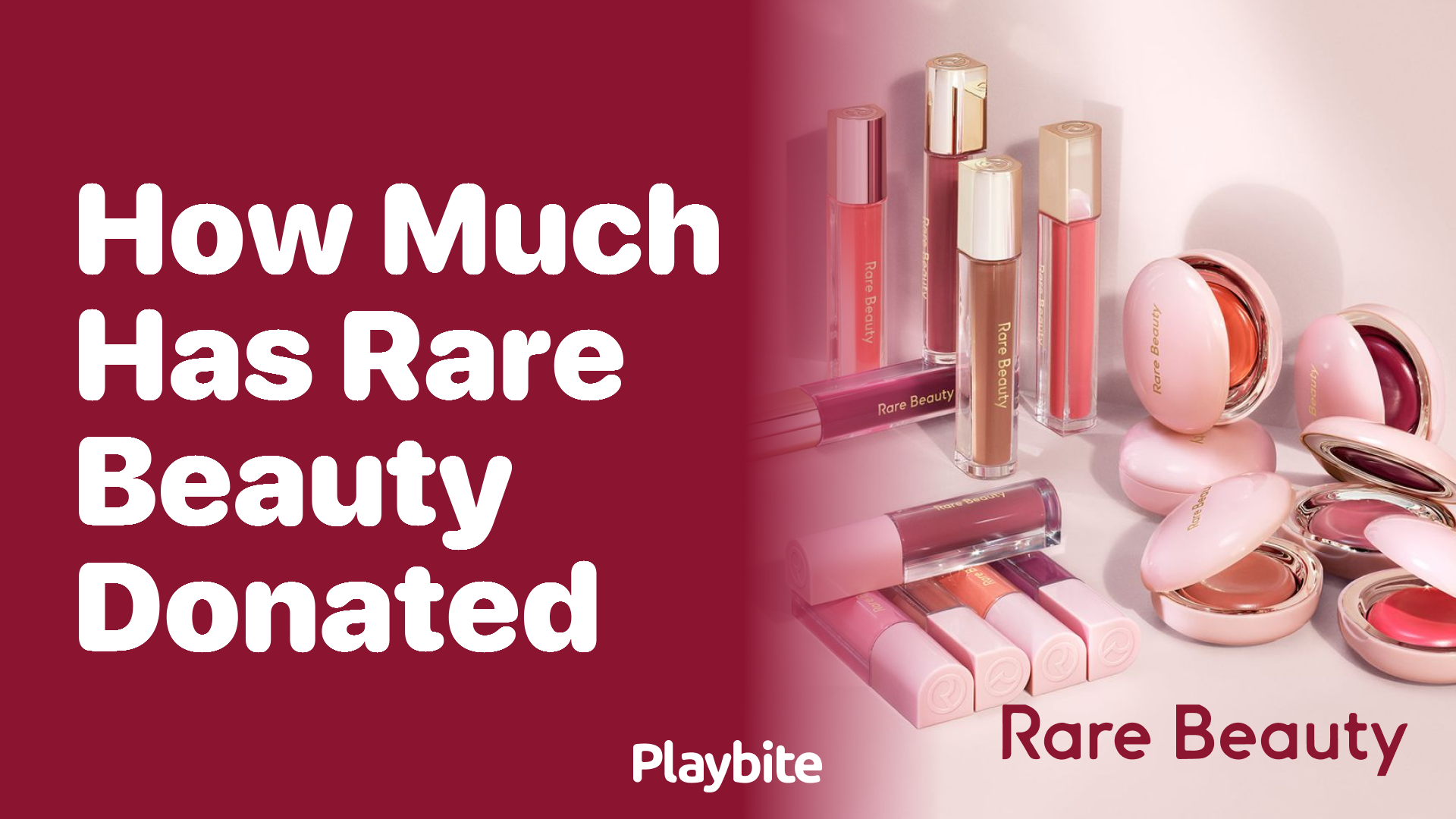 How Much Has Rare Beauty Donated to Mental Health Initiatives?