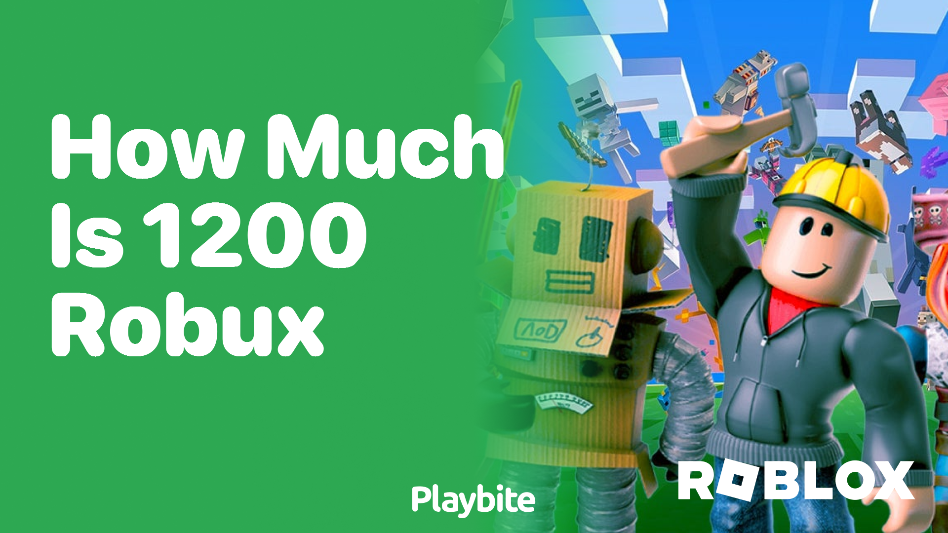 How Much is 1200 Robux in Real Money? - Playbite